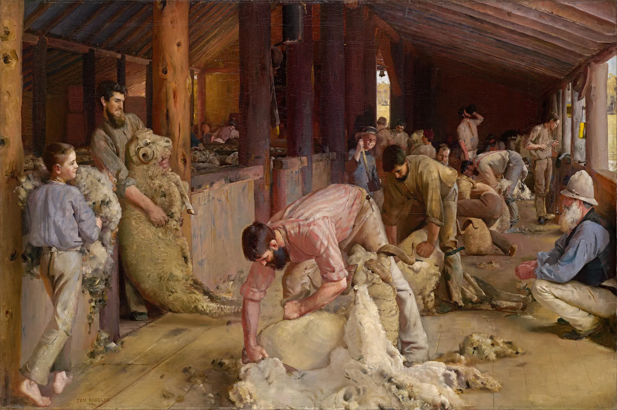 Shearing the Rams