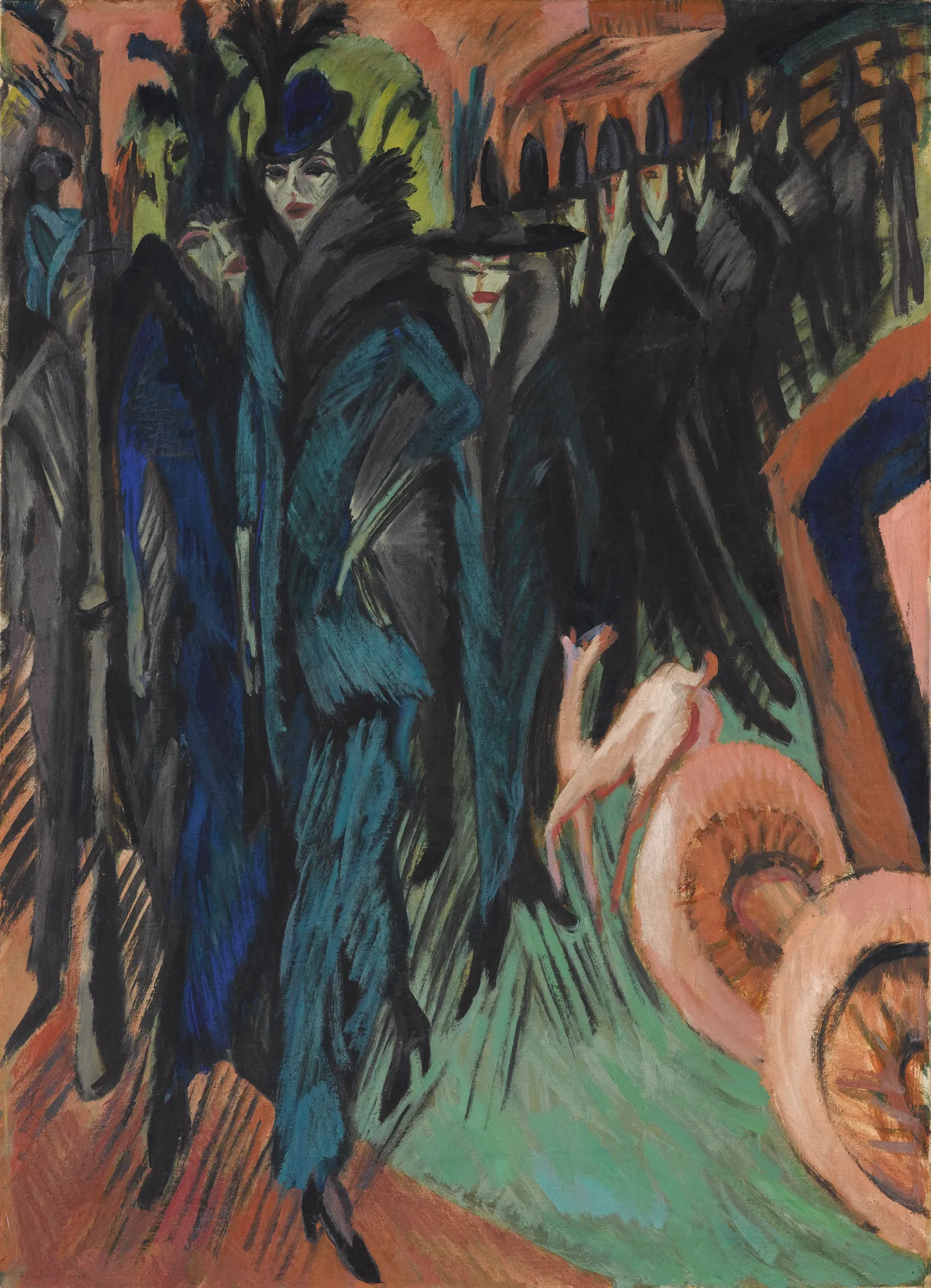 Street Scene (Friedrichstraße, Berlin)