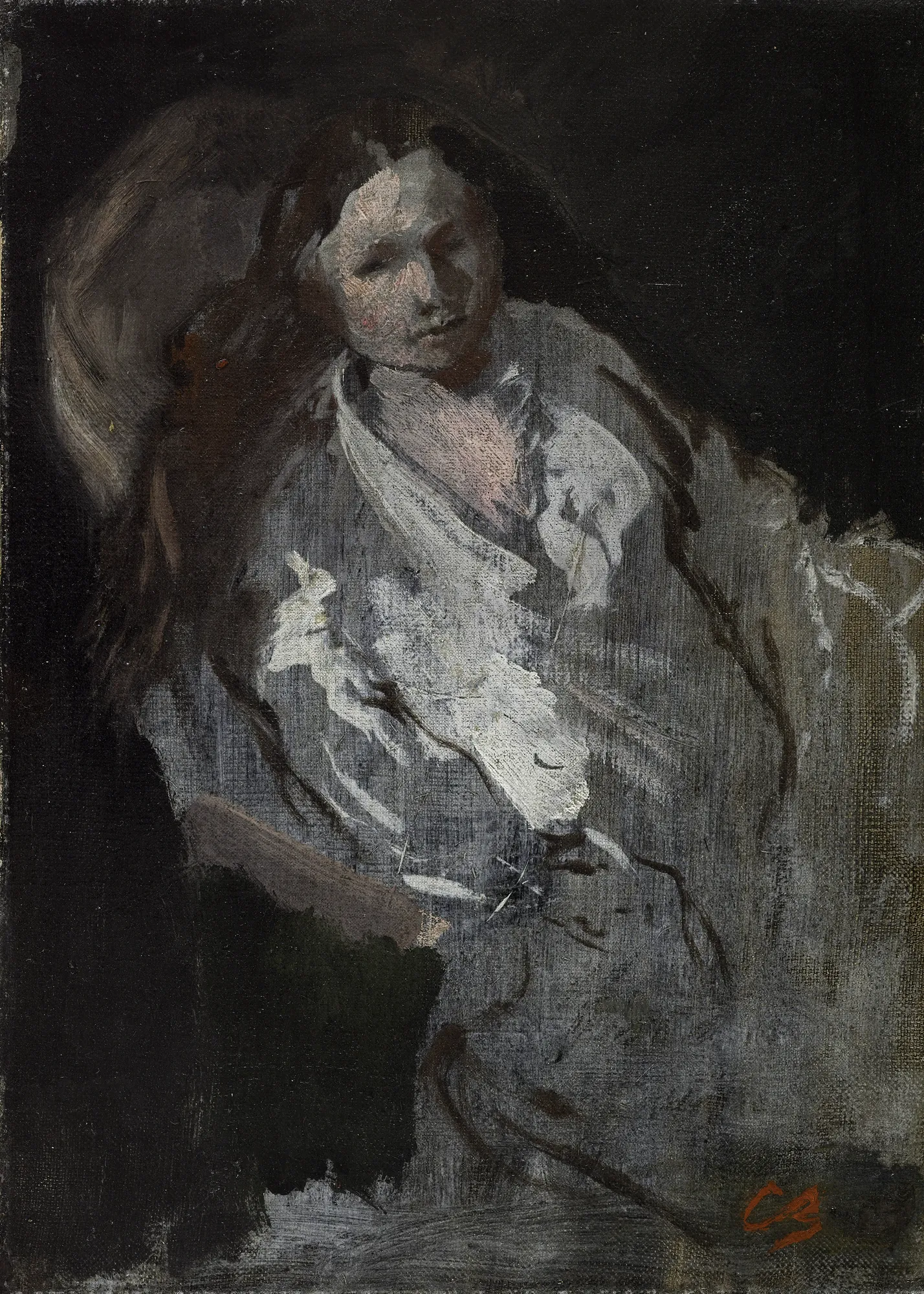 Madame Carpeaux en déshabillé