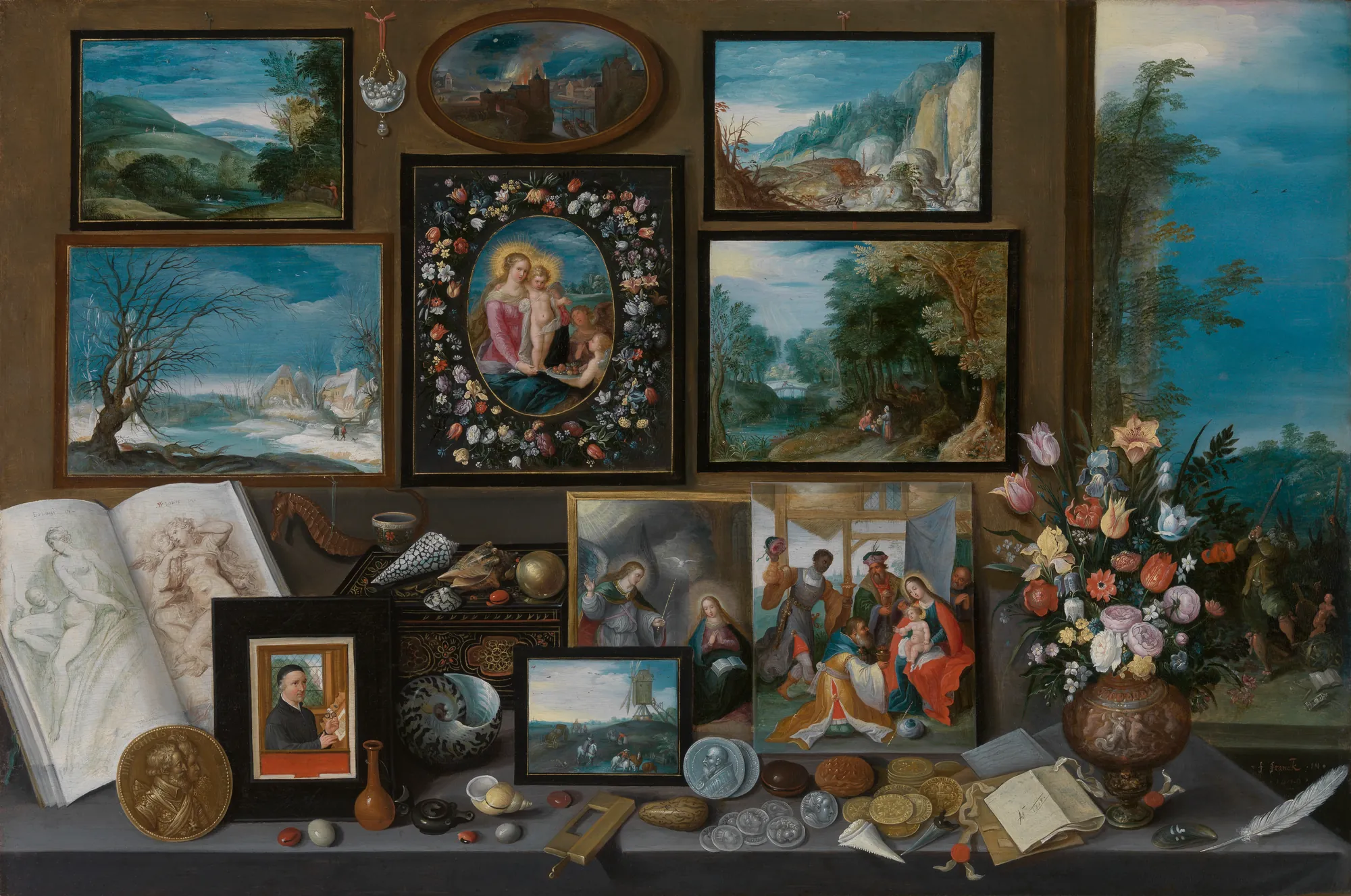 A Collector's Cabinet (Kunstkamer)