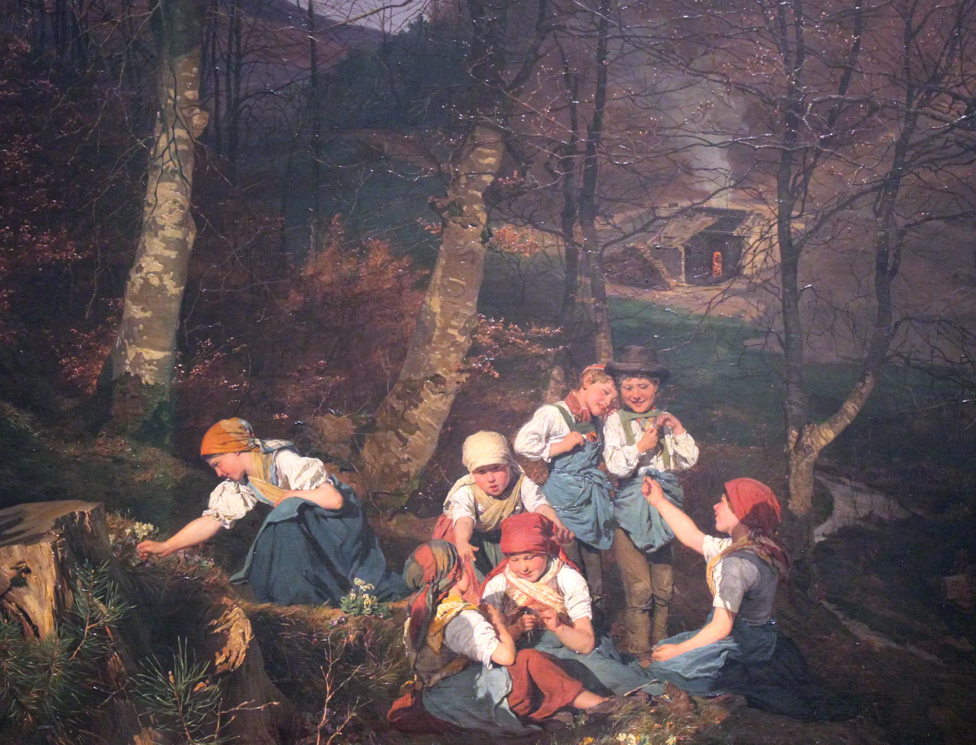 Children in the Forest