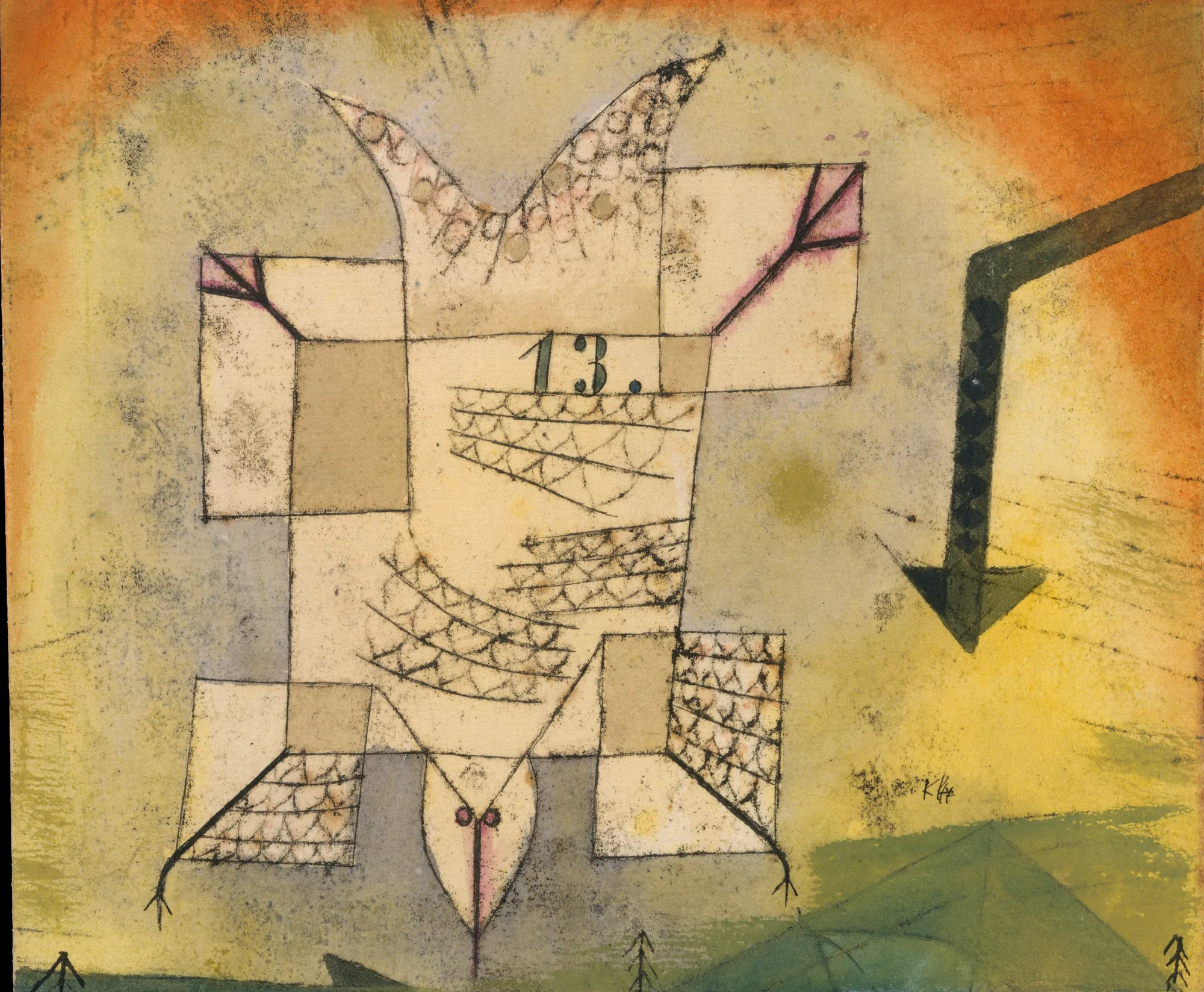 Falling Bird