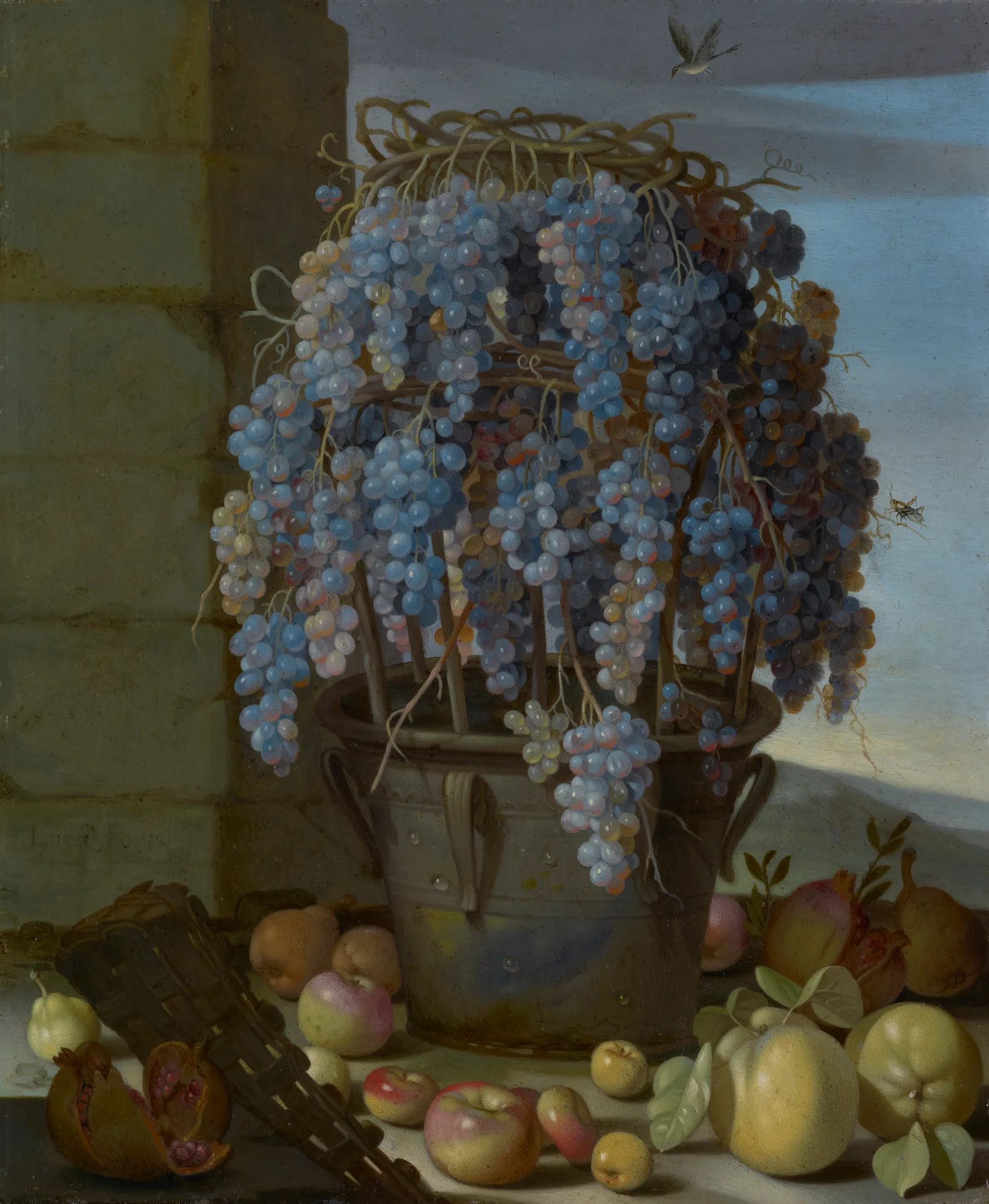 Still Life with Grapes and Fruit