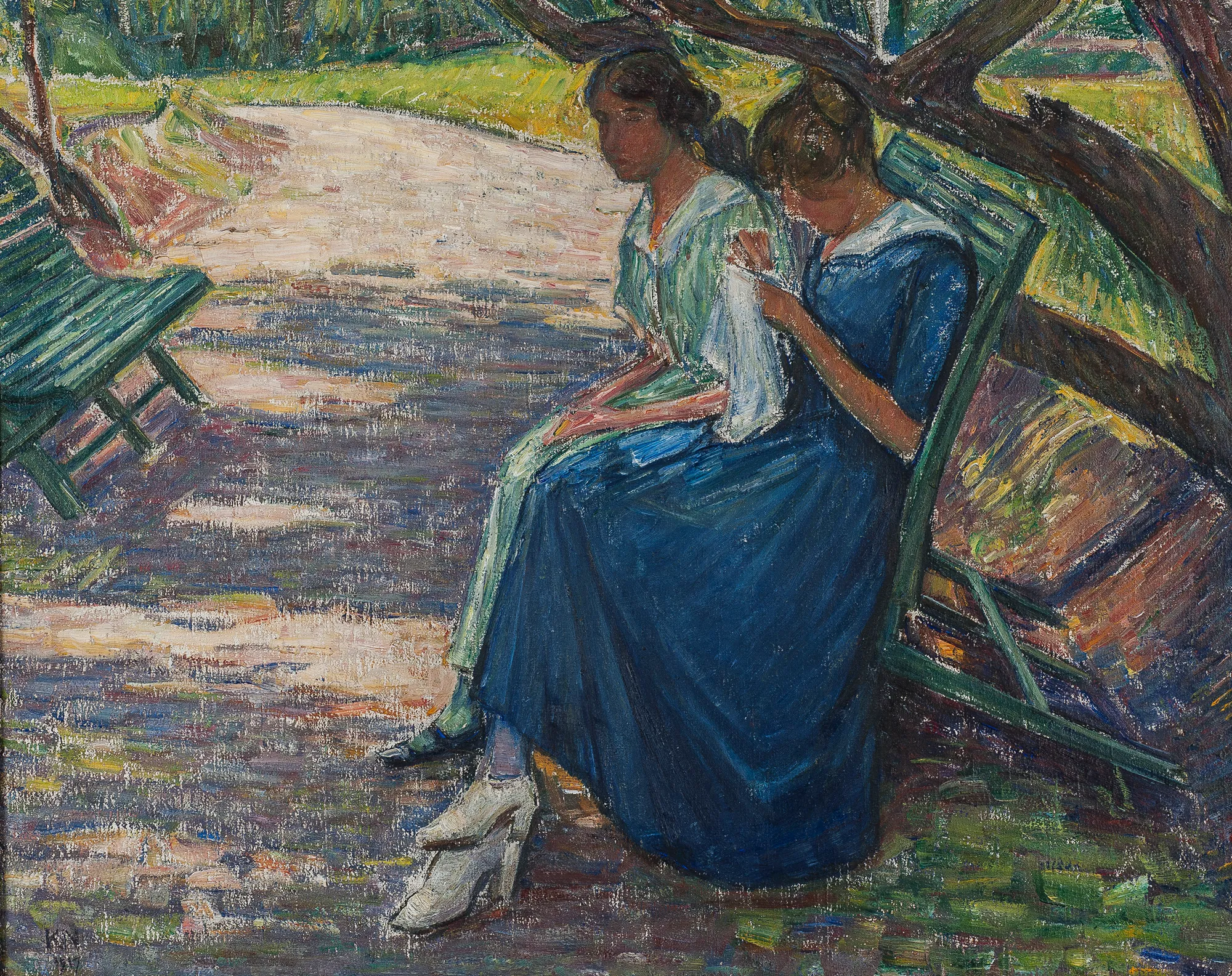 Siesta in the Garden