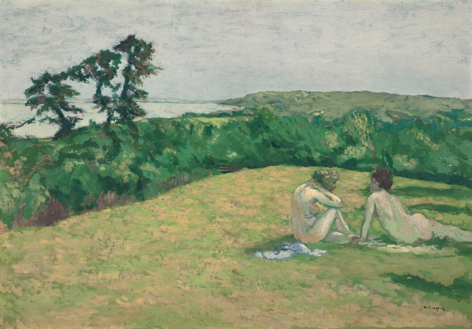Devant la mer (Varengeville)