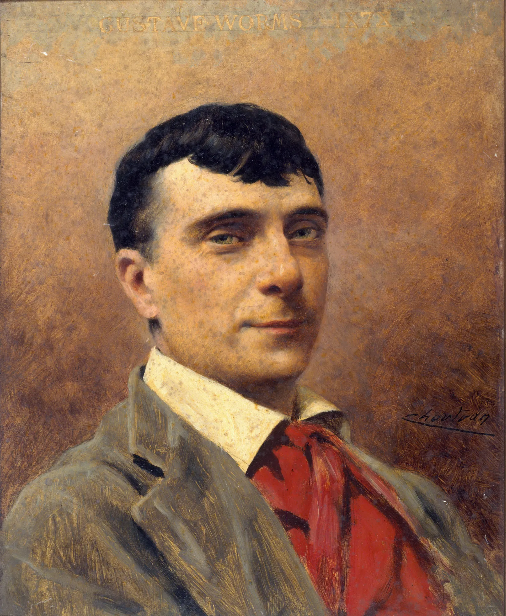 Portrait of Gustave Worms