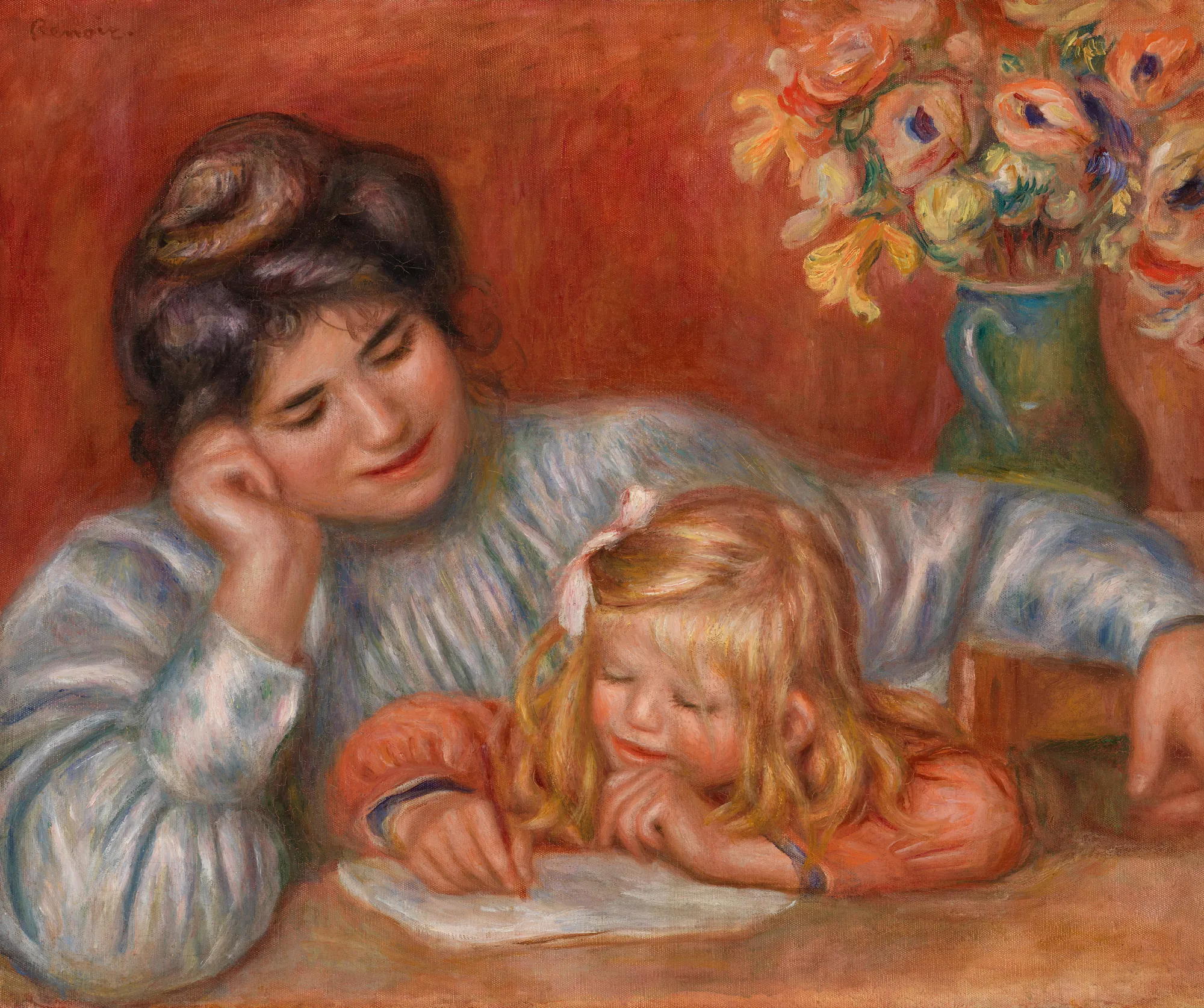Writing Lesson (La Leçon d'écriture)