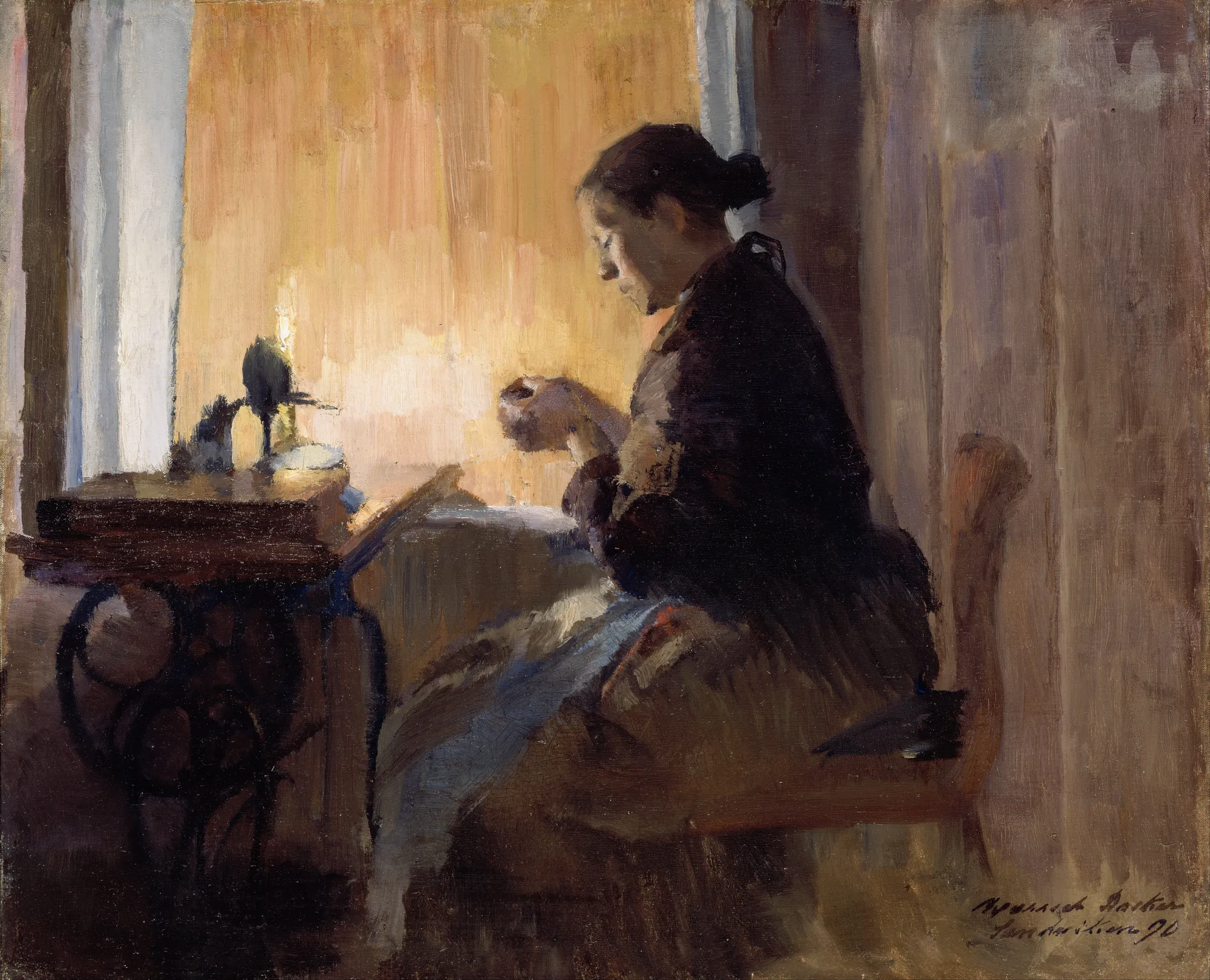 By Lamp Light