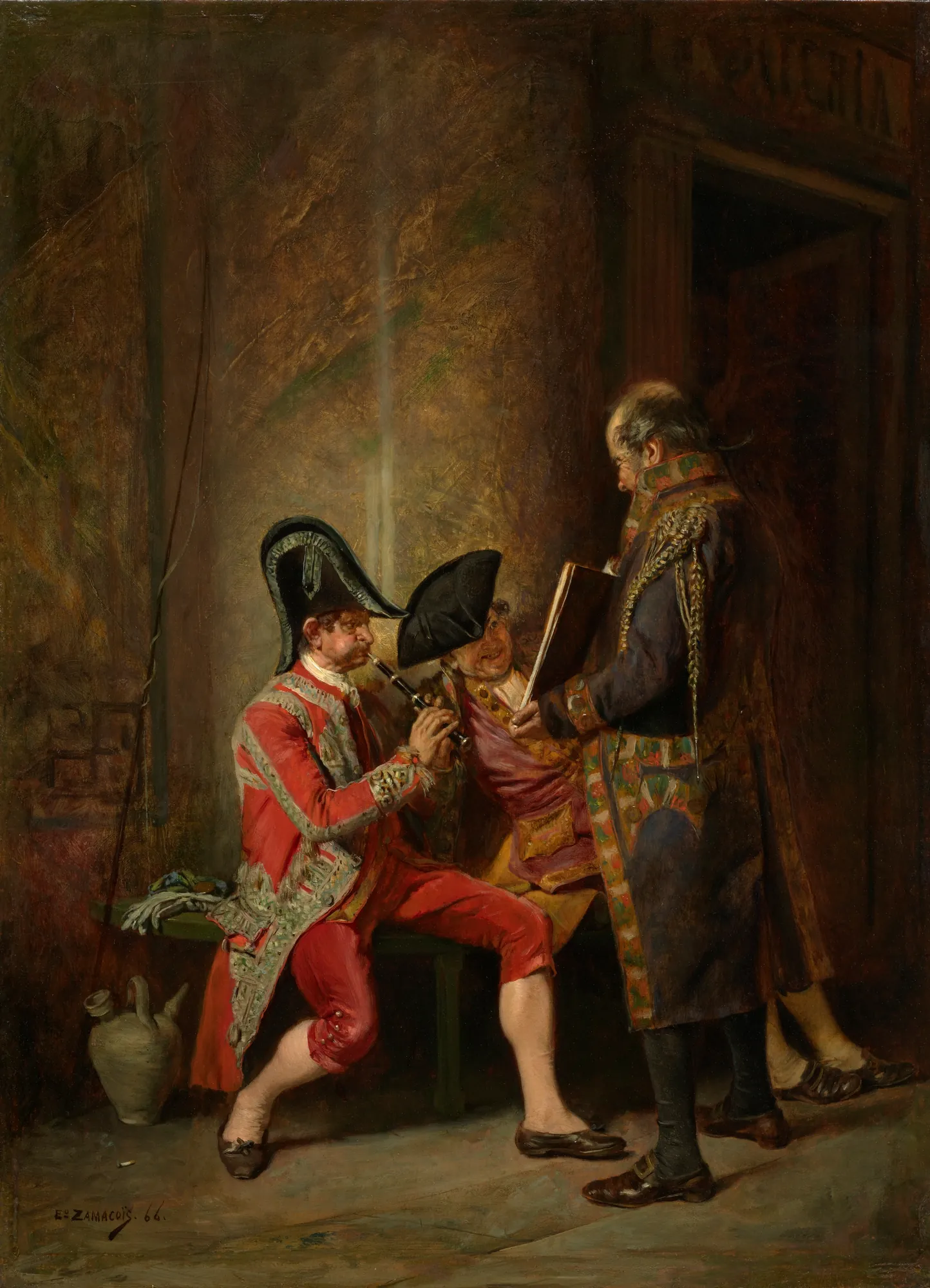 The Musicians (Music in an Antechamber)