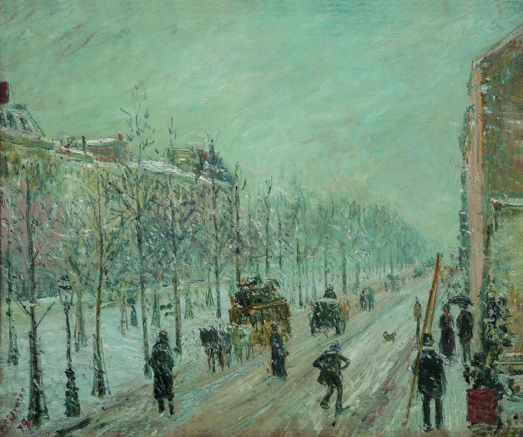The Outer Boulevards in the Snow