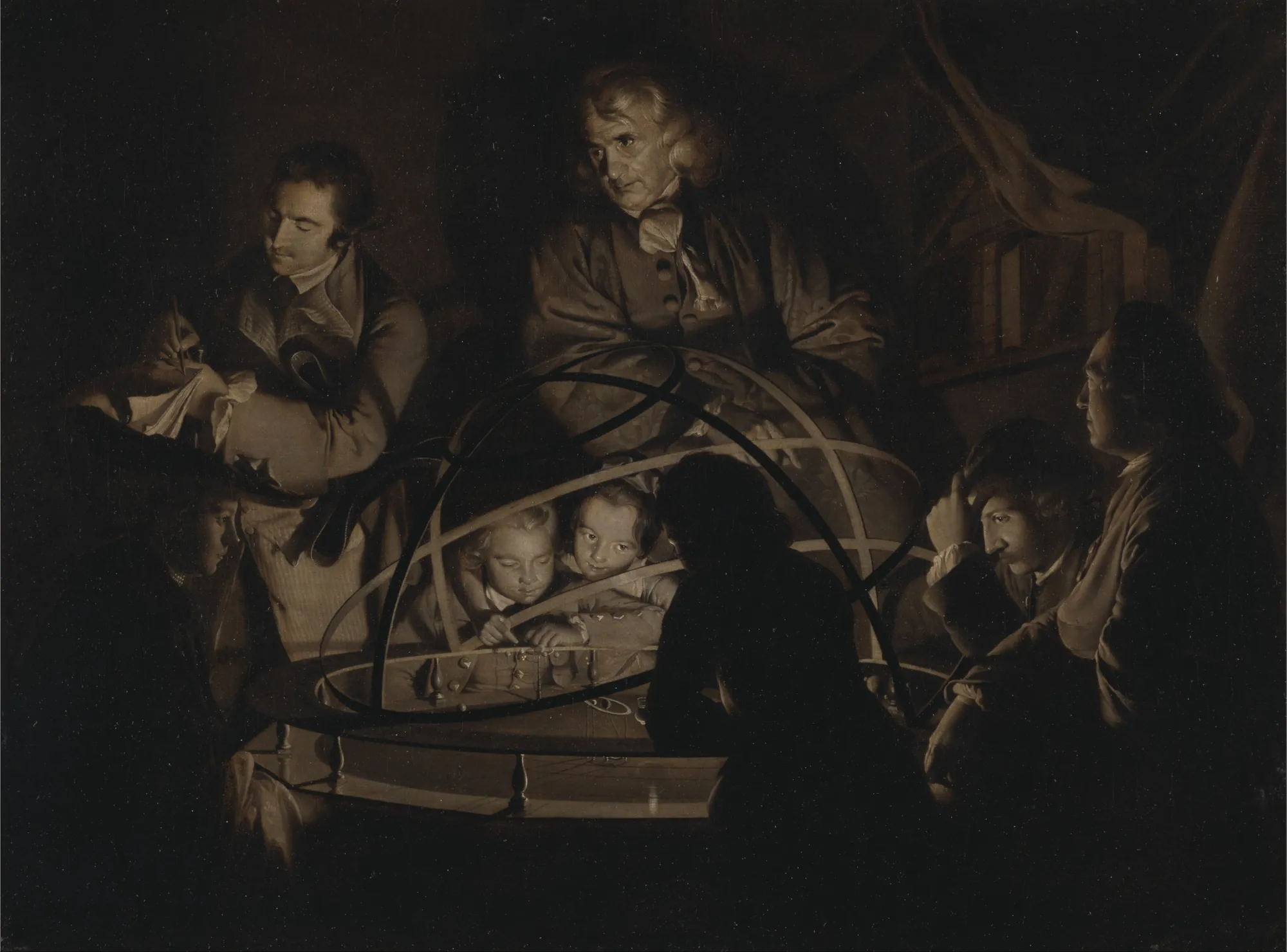A Philosopher Giving a Lecture on the Orrery