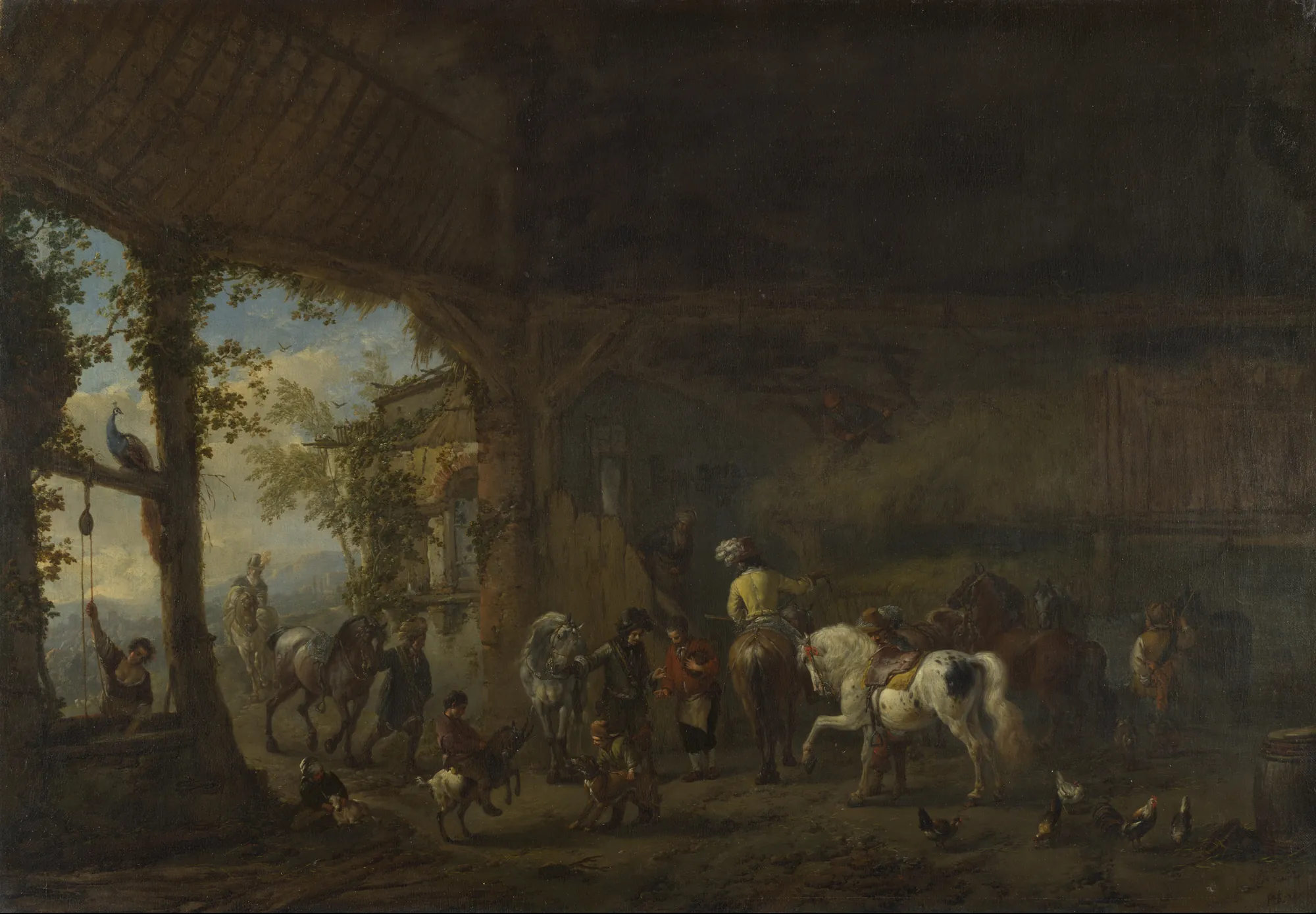 The Interior of a Stable