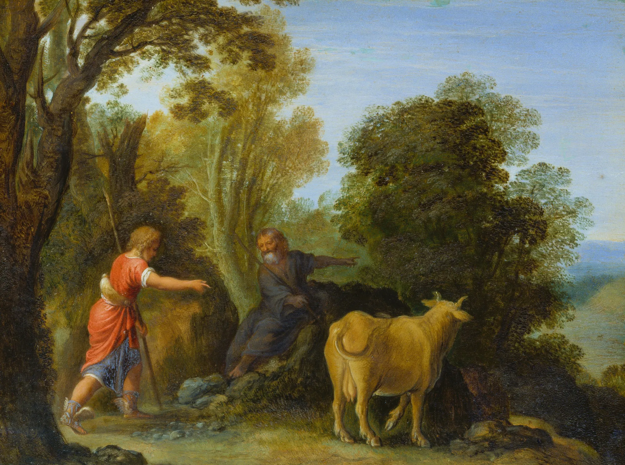 Mercury and Battus