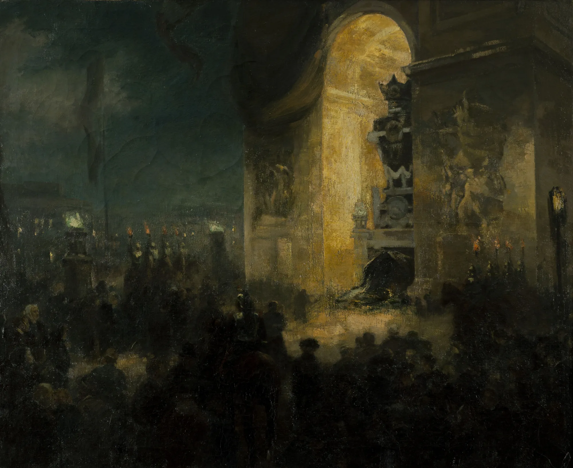La Veillée sous l'Arc de Triomphe