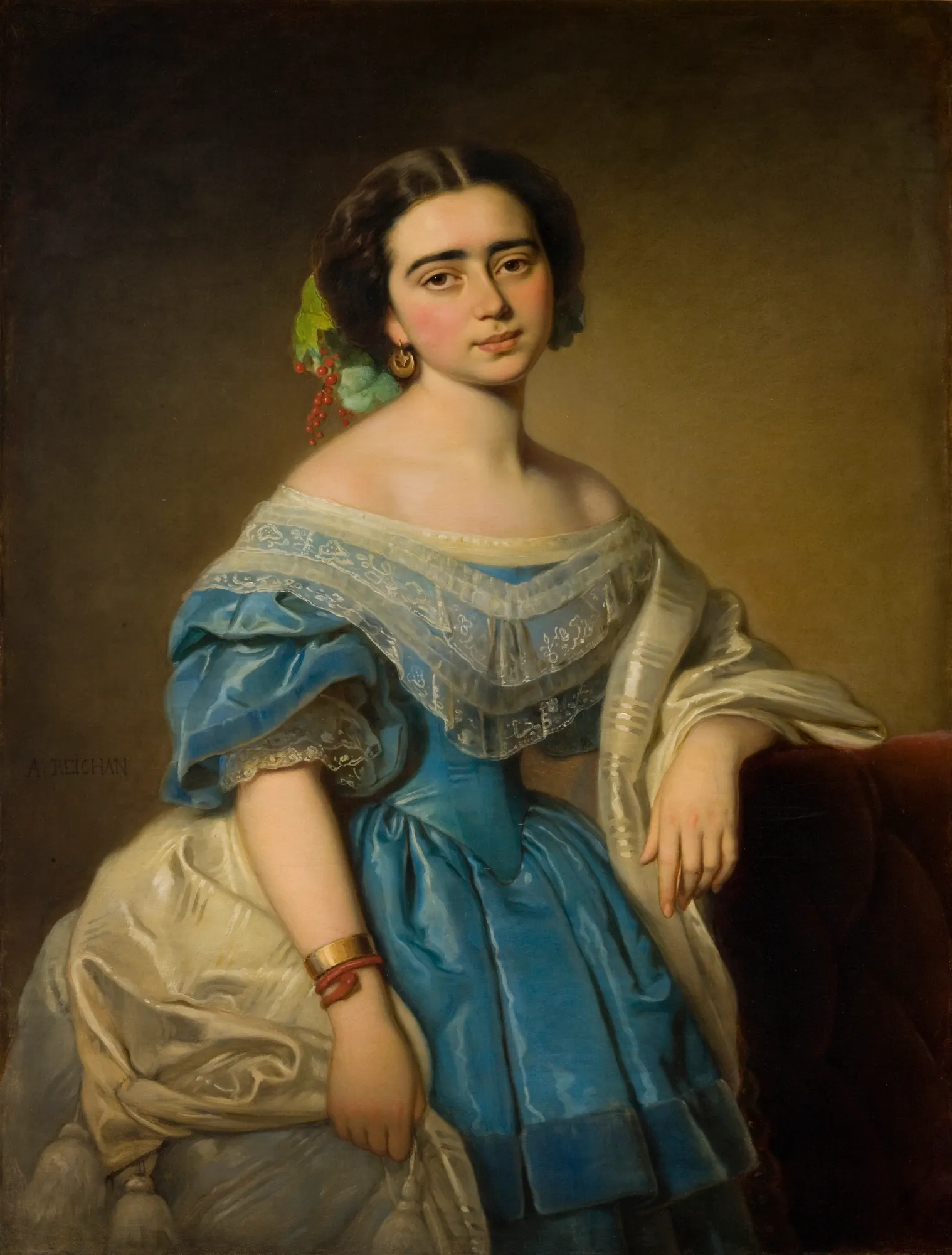 Portrait of Leontyna Aniela Aszpergerówna