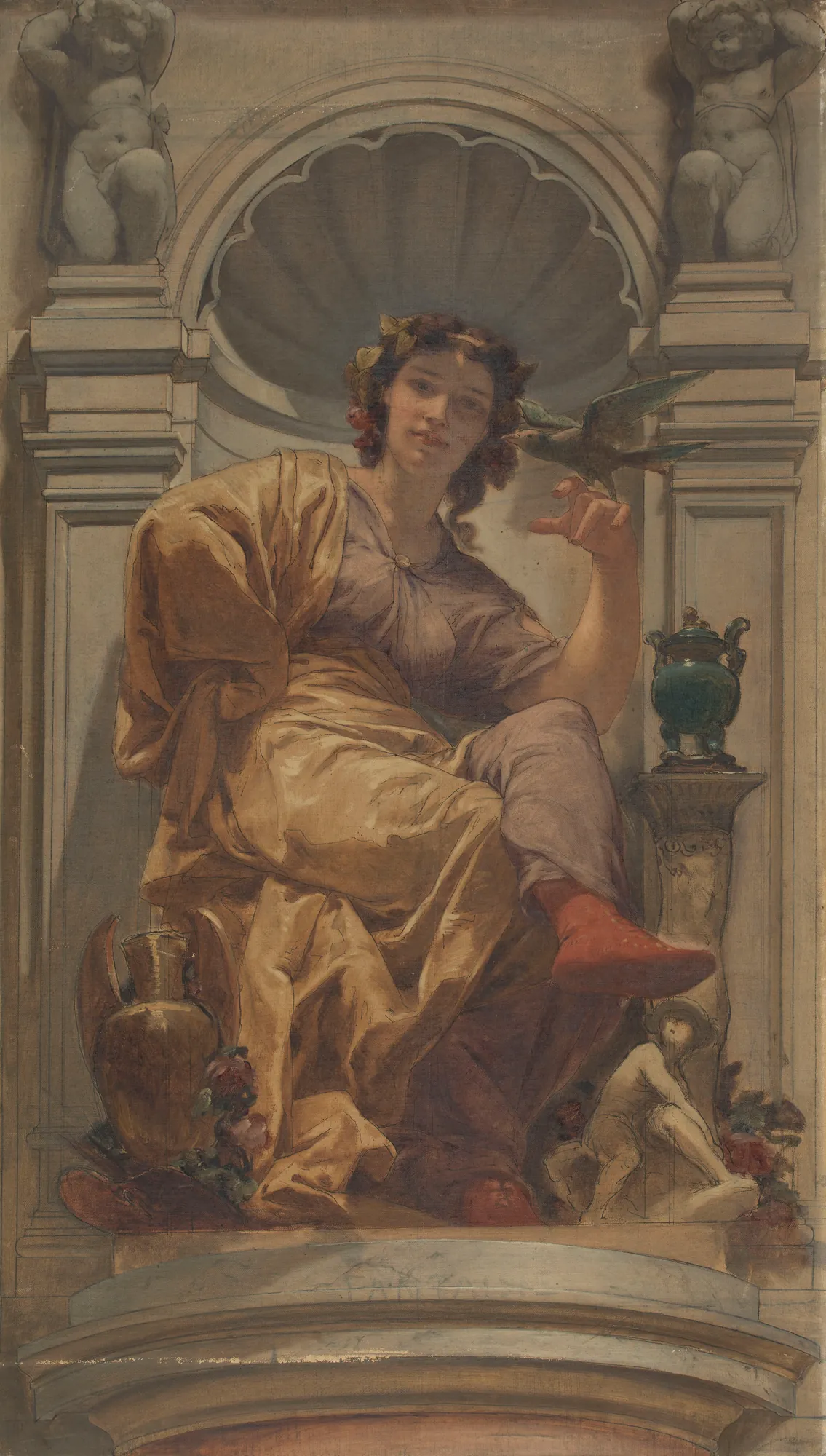 La Fantaisie: Sketch for the Louvre