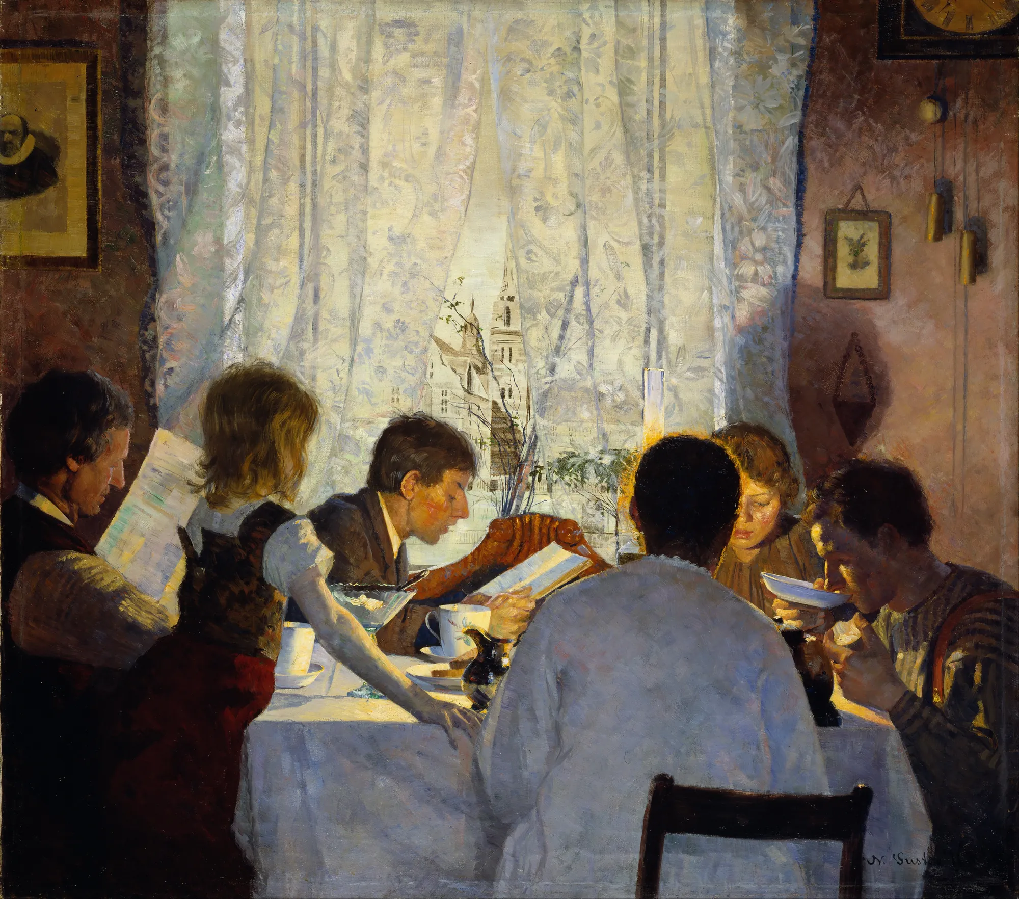 Breakfast II: The Artist's Family