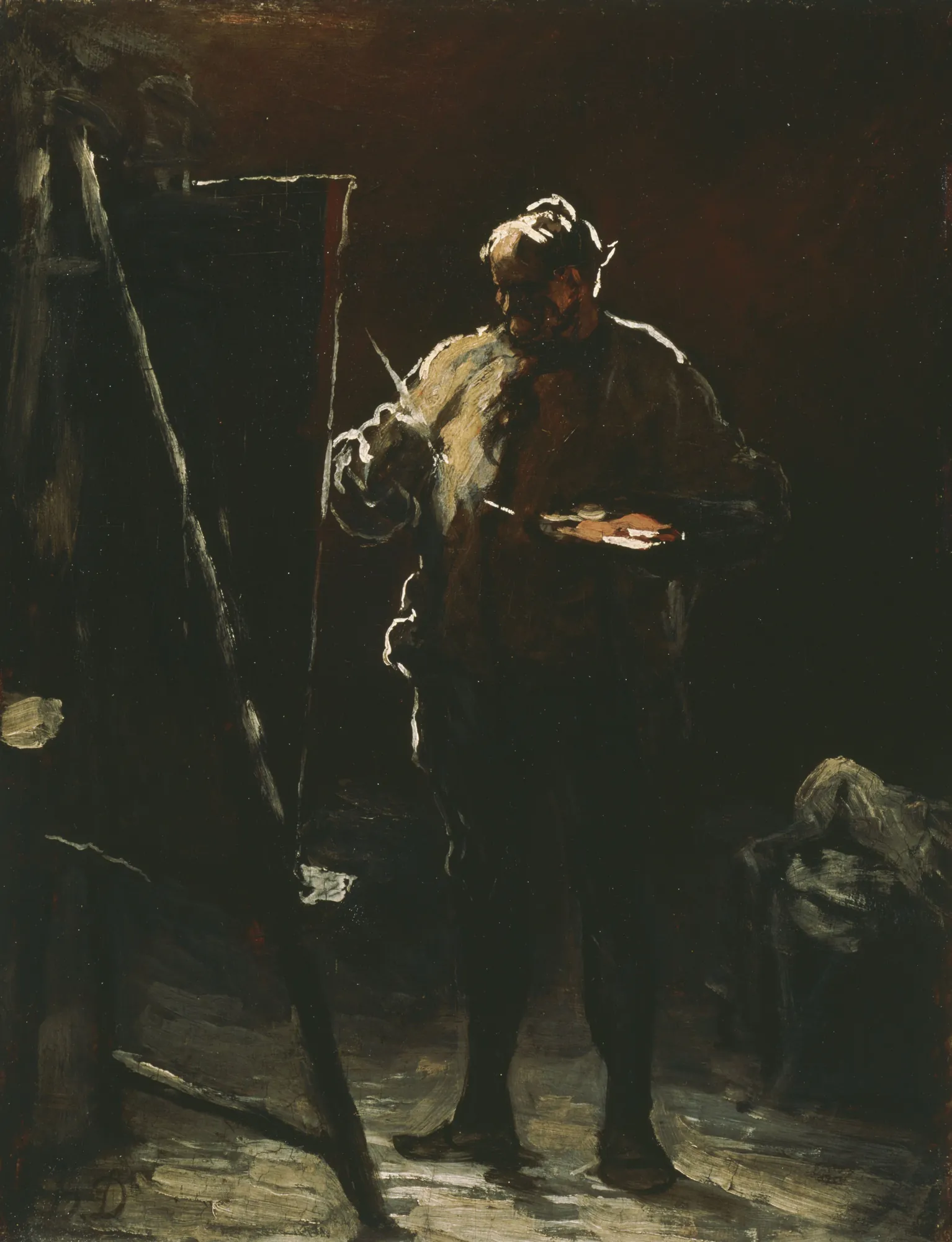 The Painter at His Easel