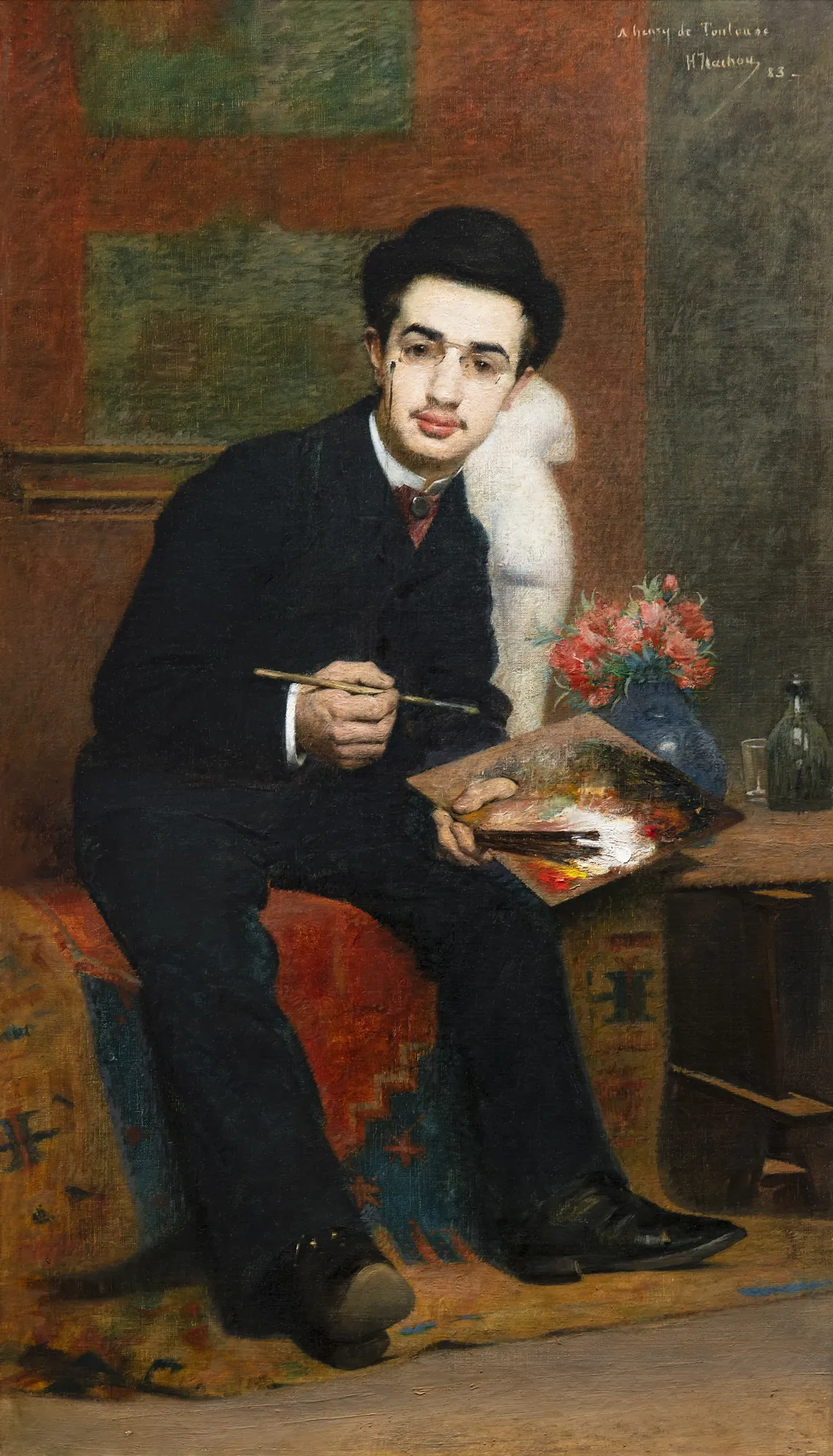 Portrait of Henri de Toulouse-Lautrec