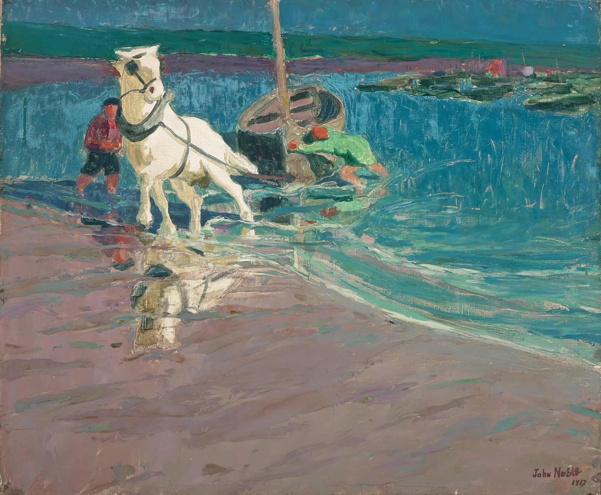 The White Horse (Horse at the Ford)