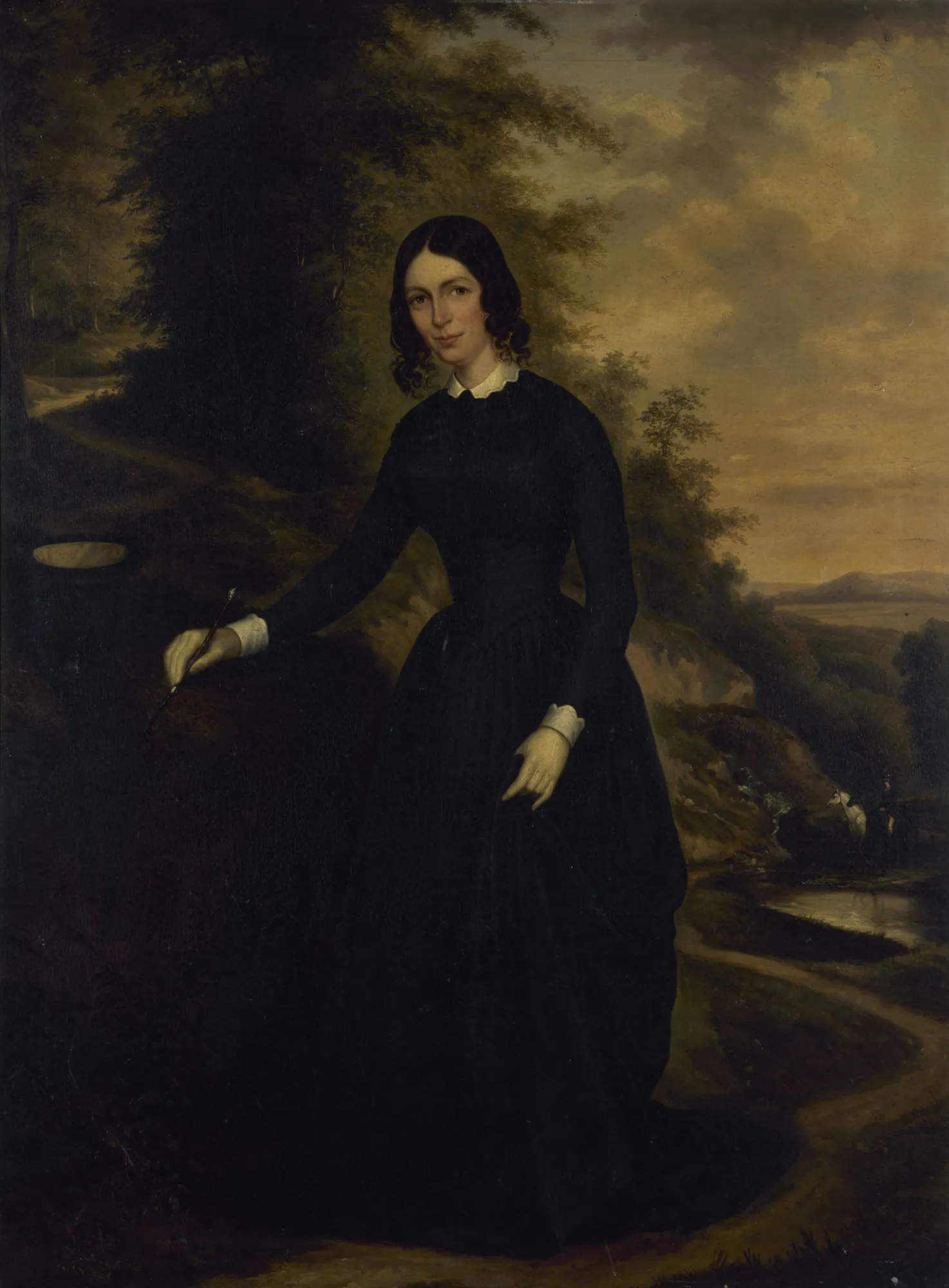 Portrait of Sophie Pérumon in a Riding Habit