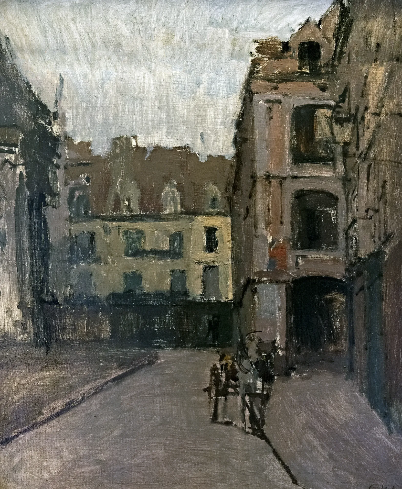 St. Catherine Street and the Old Arcades, Dieppe