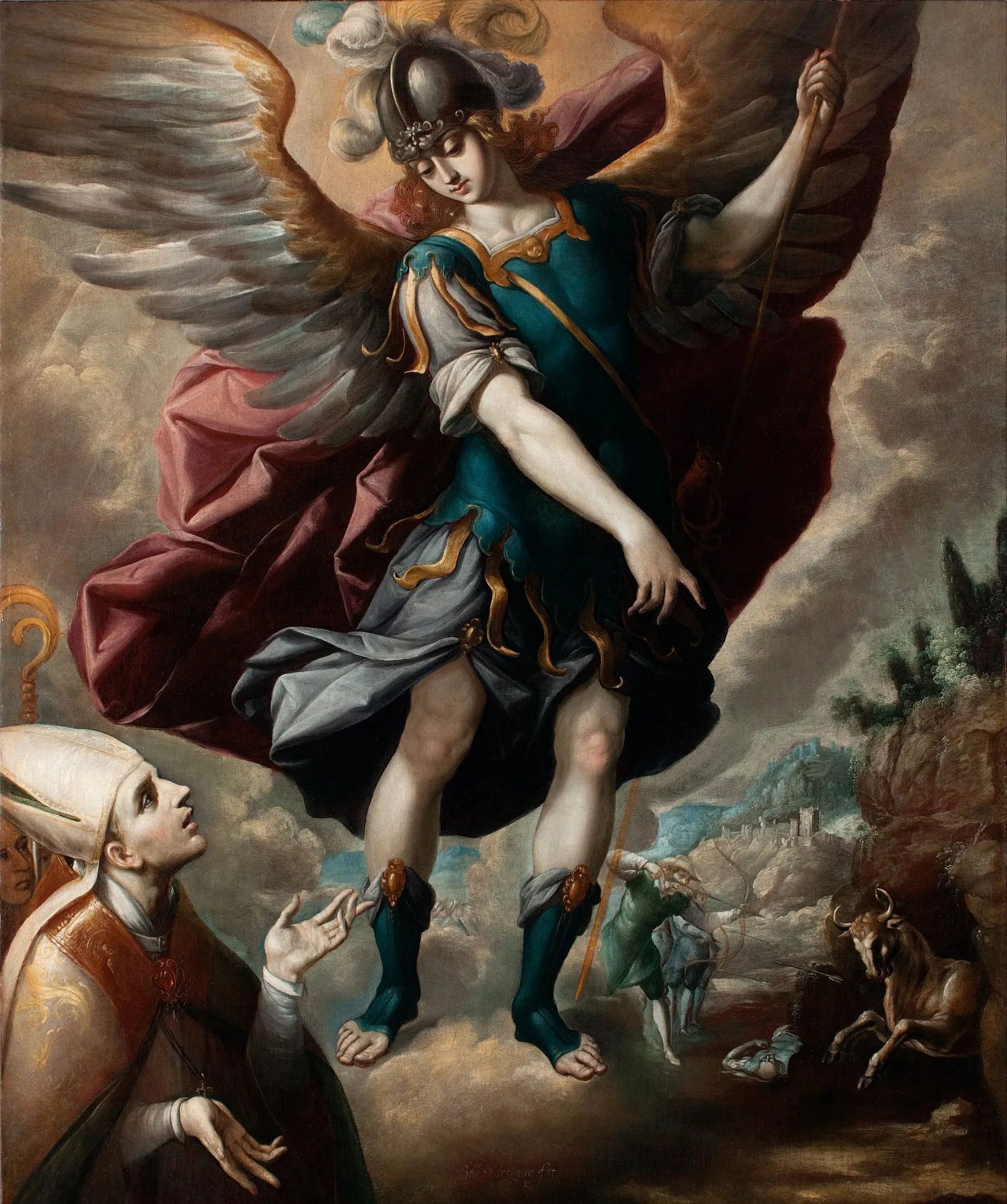 Saint Michael and the Bull