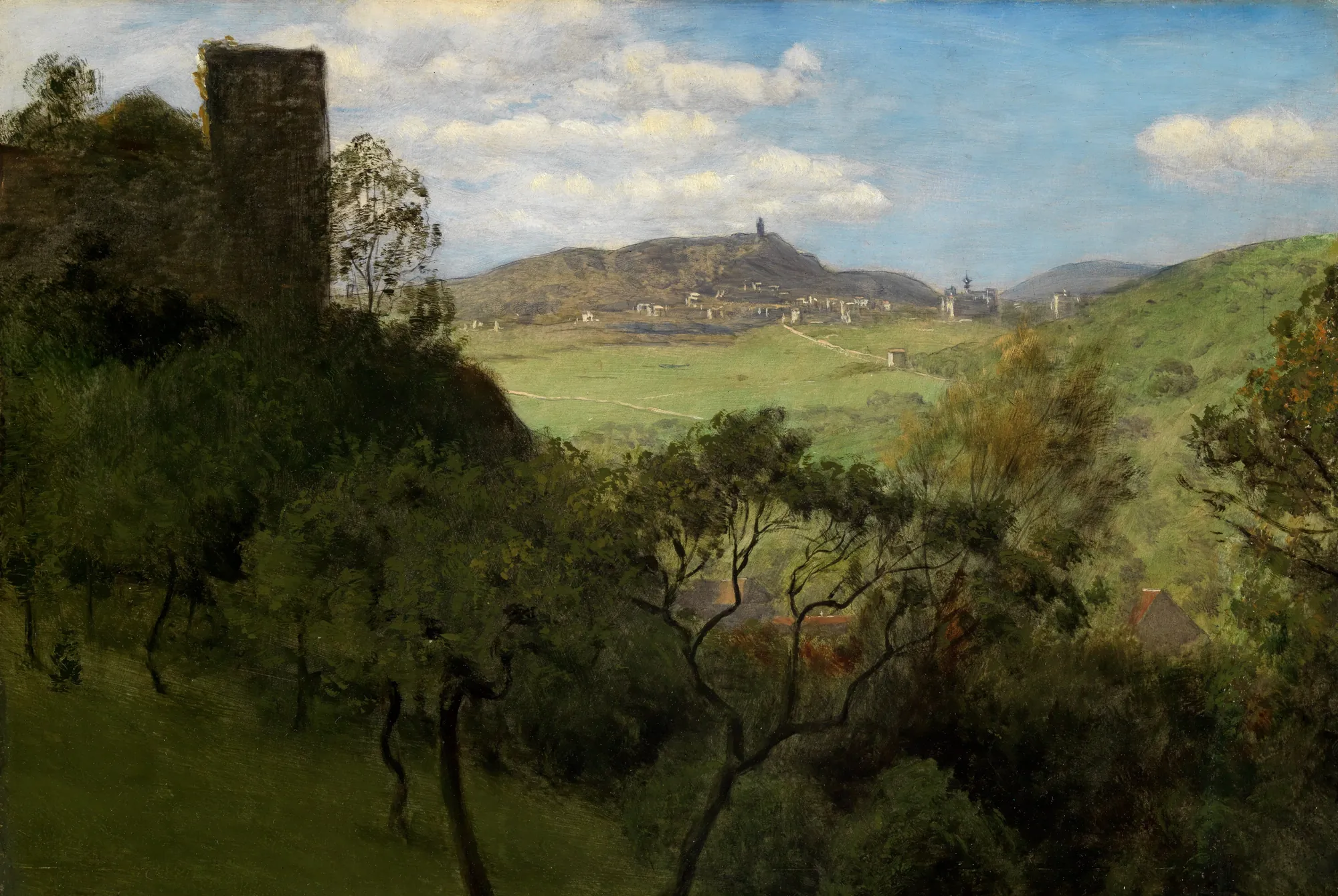 View of Falkenstein in the Taunus