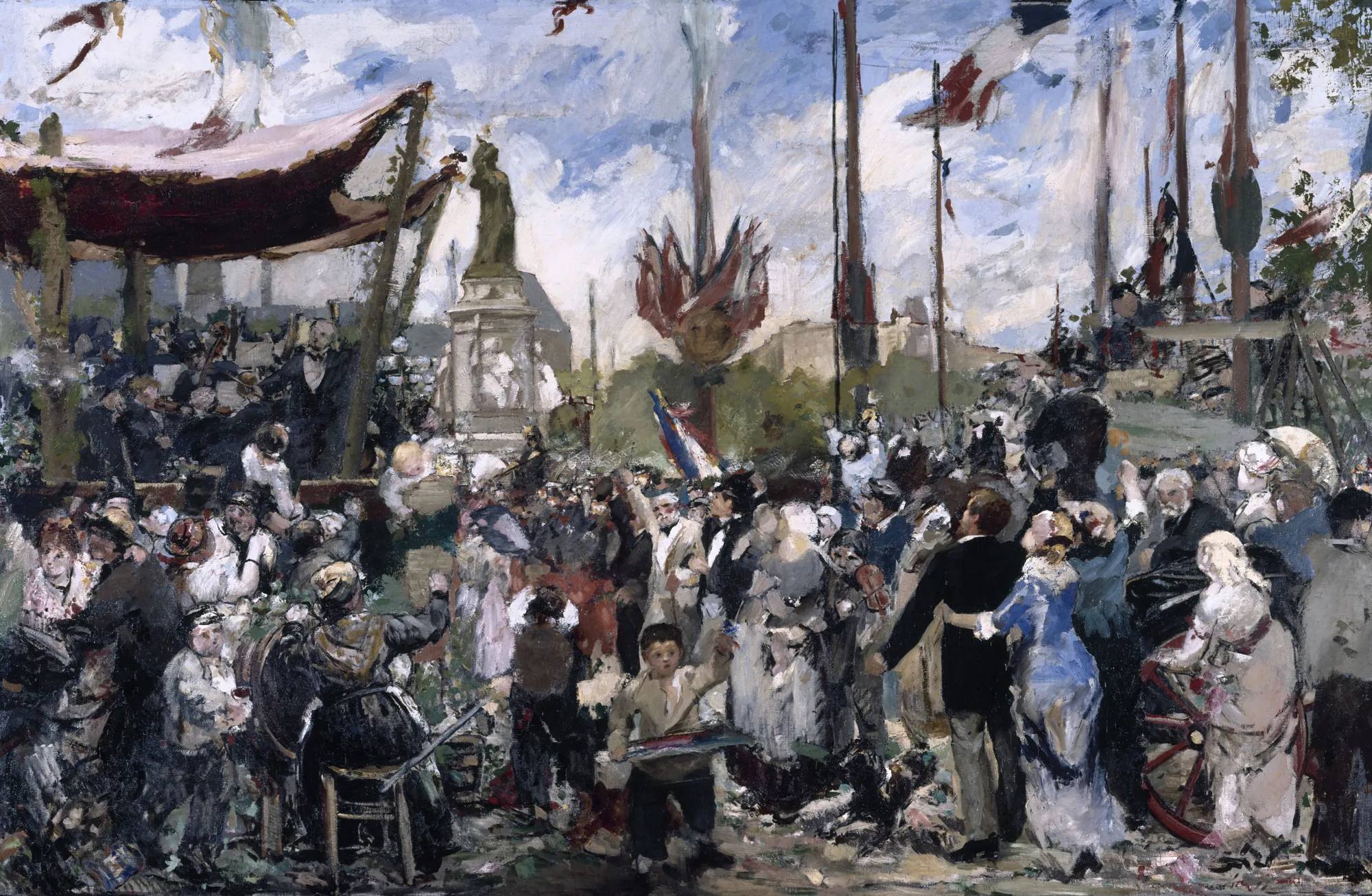 14 Juillet 1880: Inauguration du monument à la République
