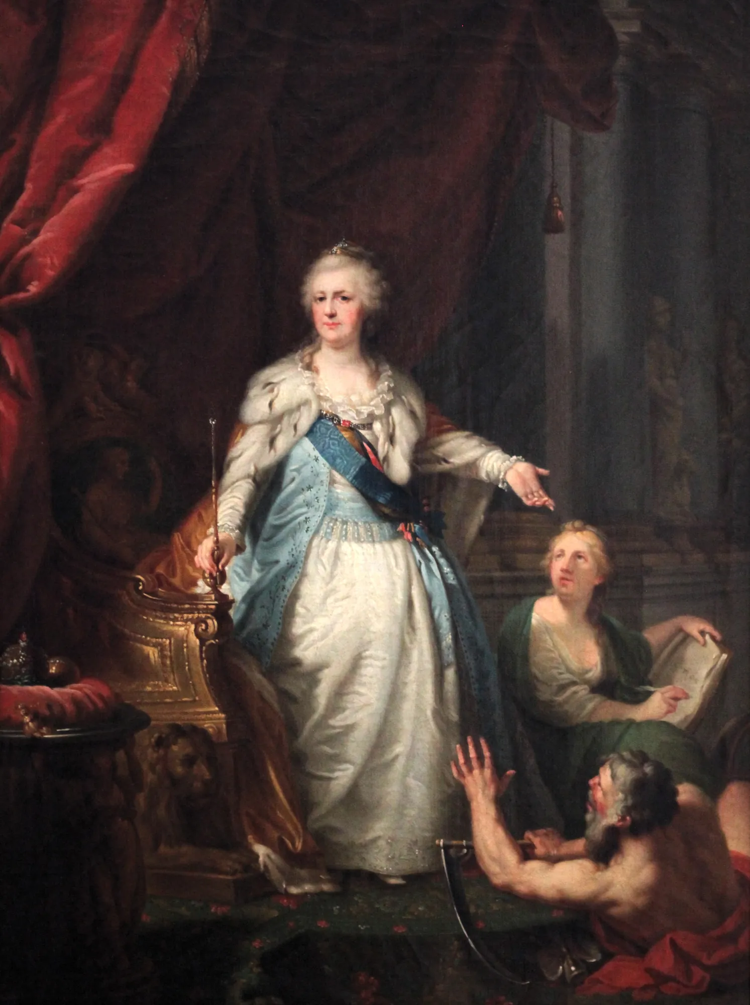 Allegorical Portrait of Catherine II