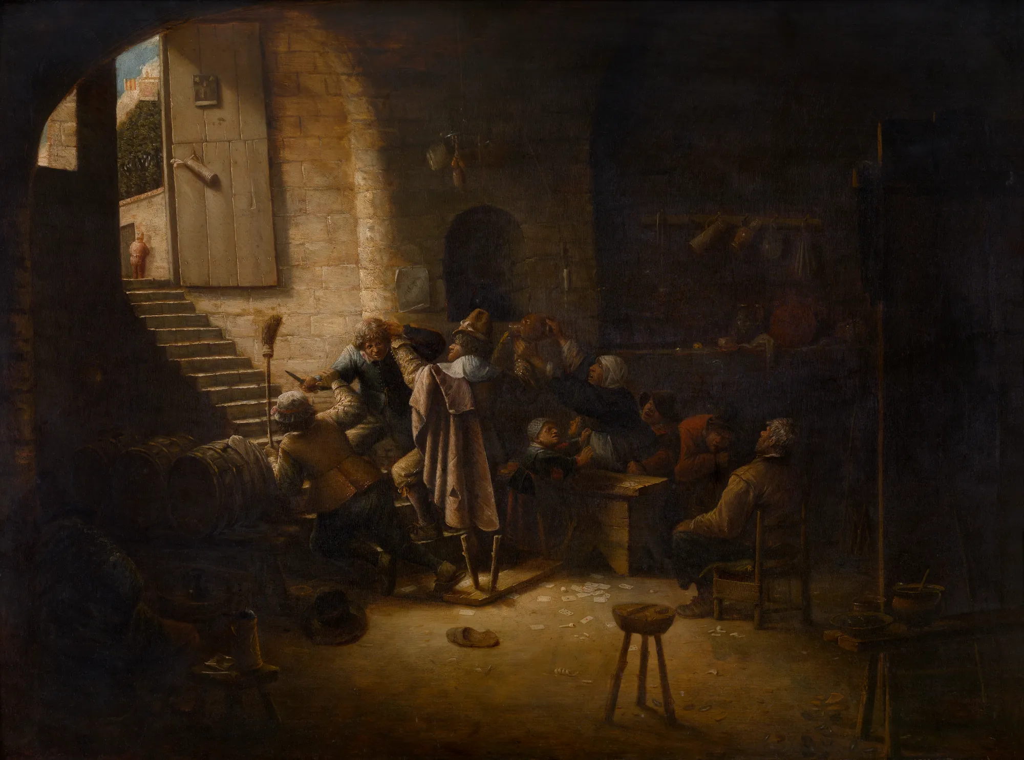 The Antwerp Arms, Tavern Scene