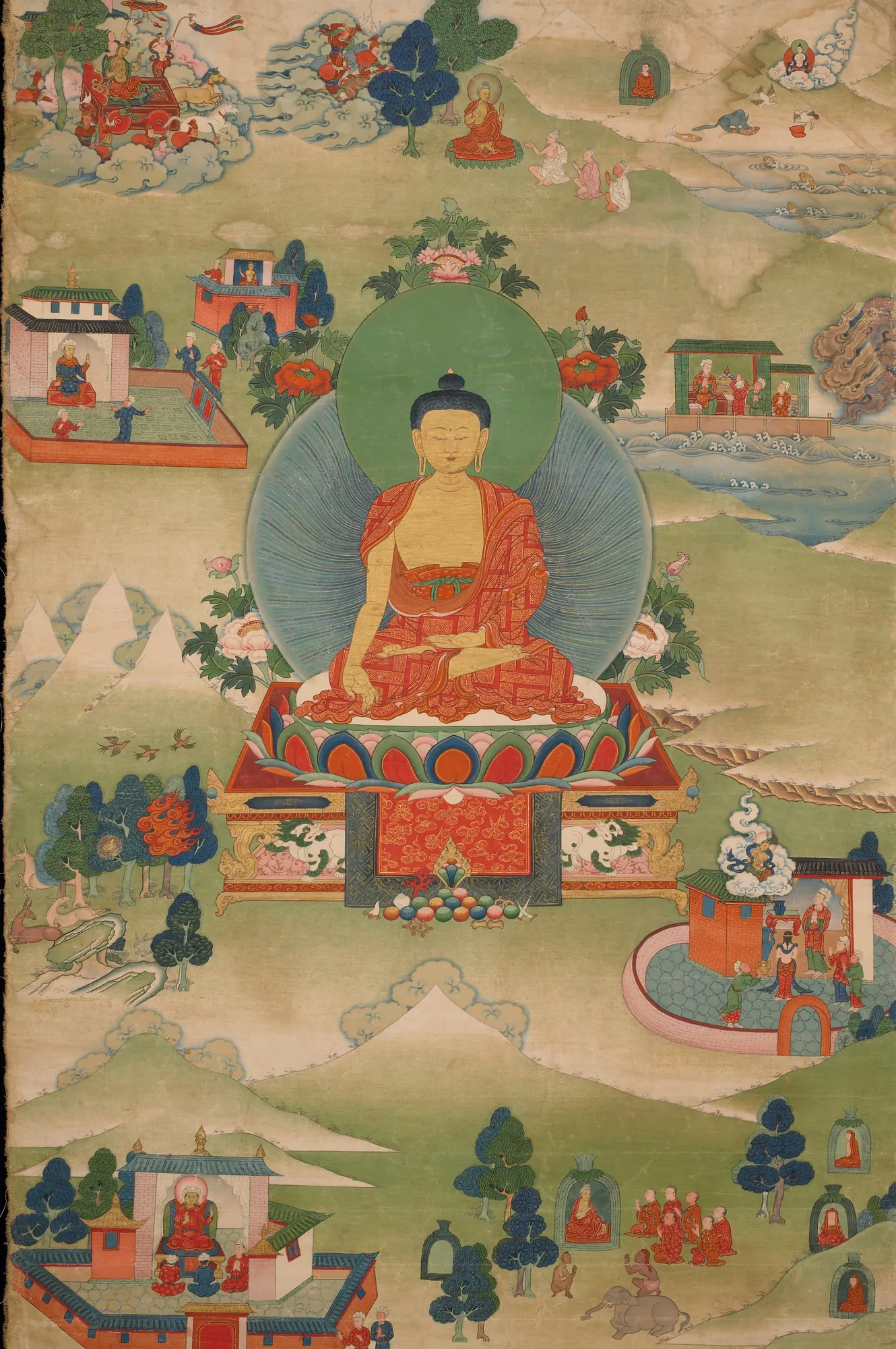 The Previous Lives of Shakyamuni Buddha