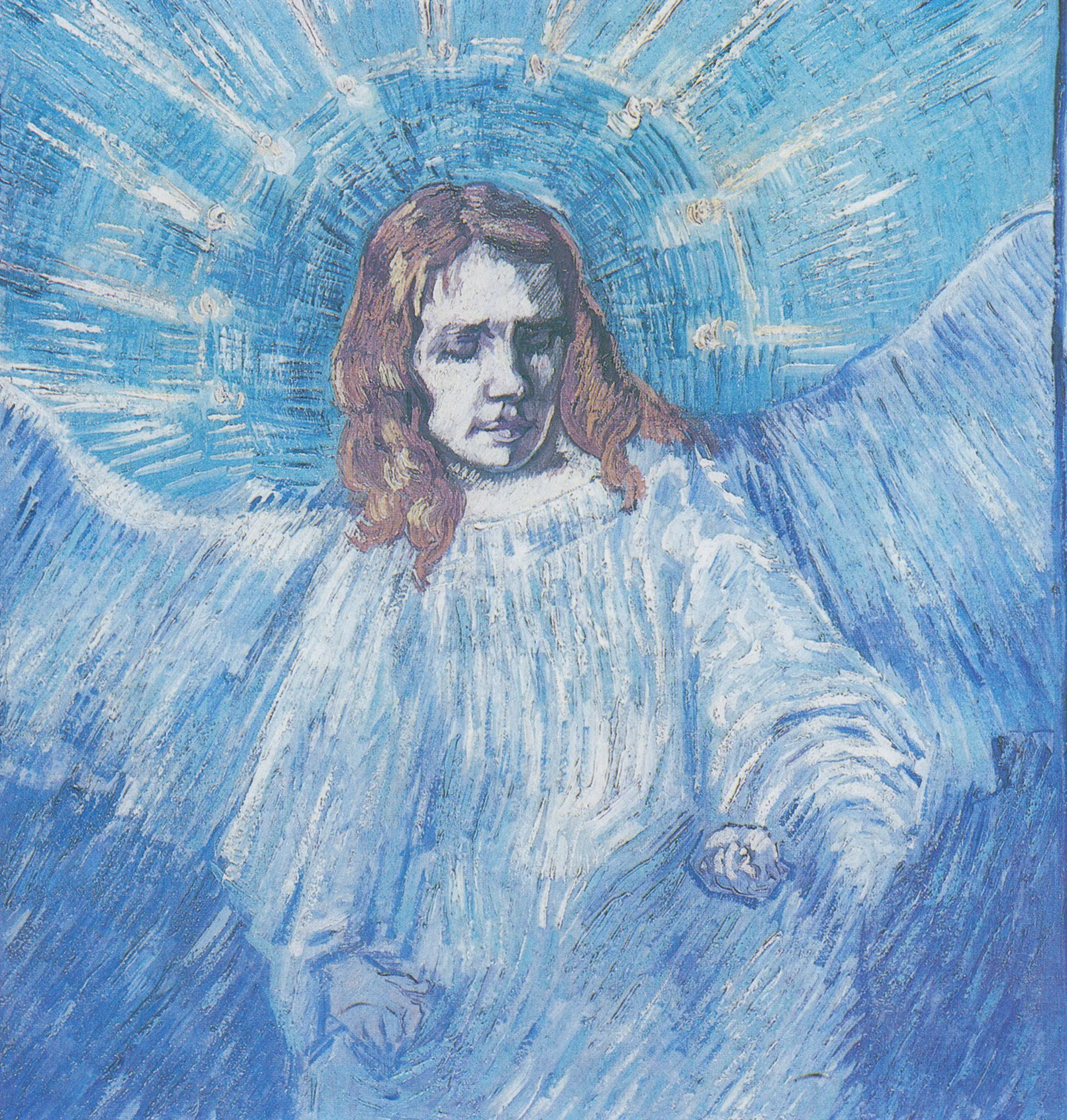 Half Figure of an Angel (after Rembrandt)