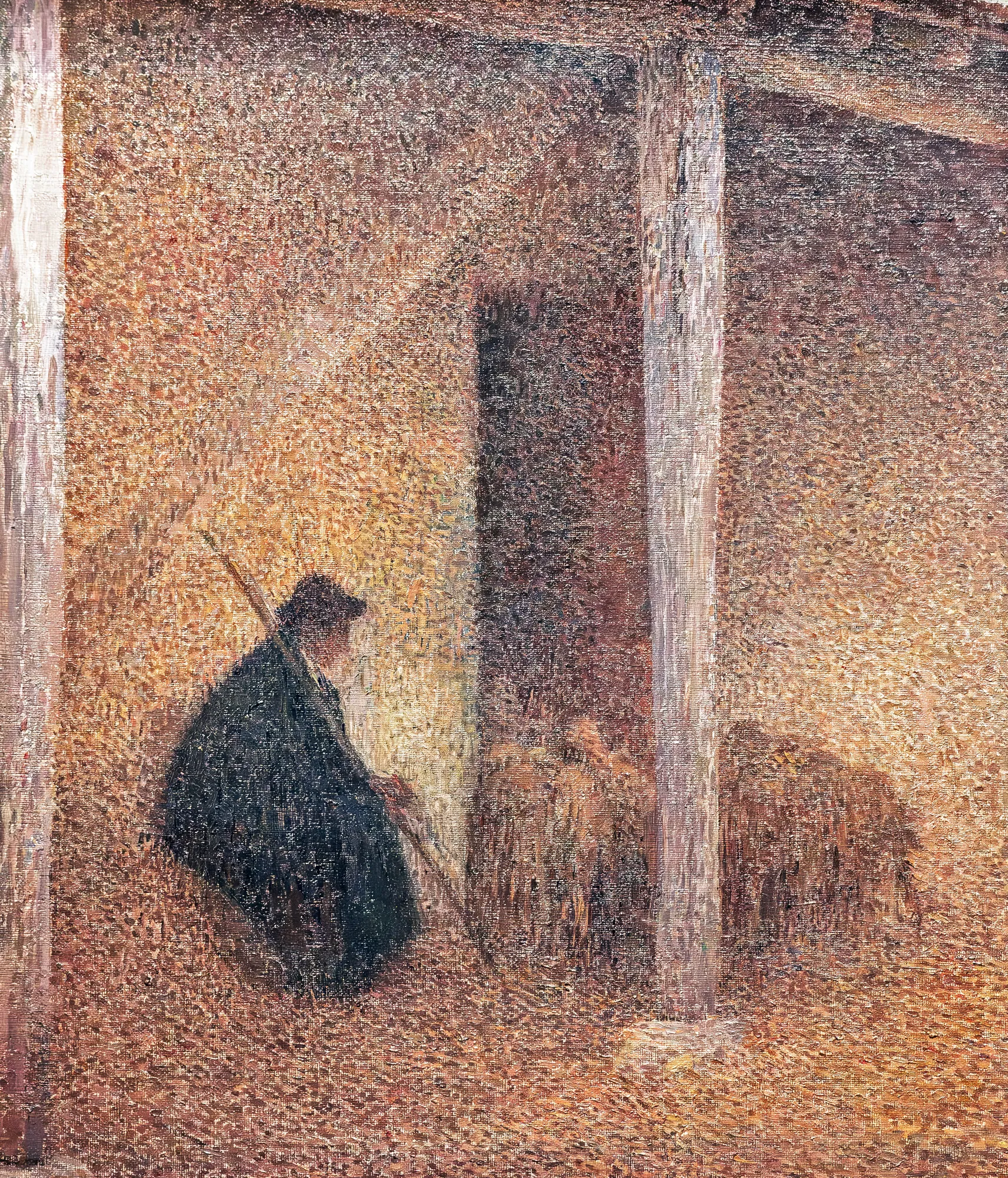 Shepherd Bringing in His Sheep