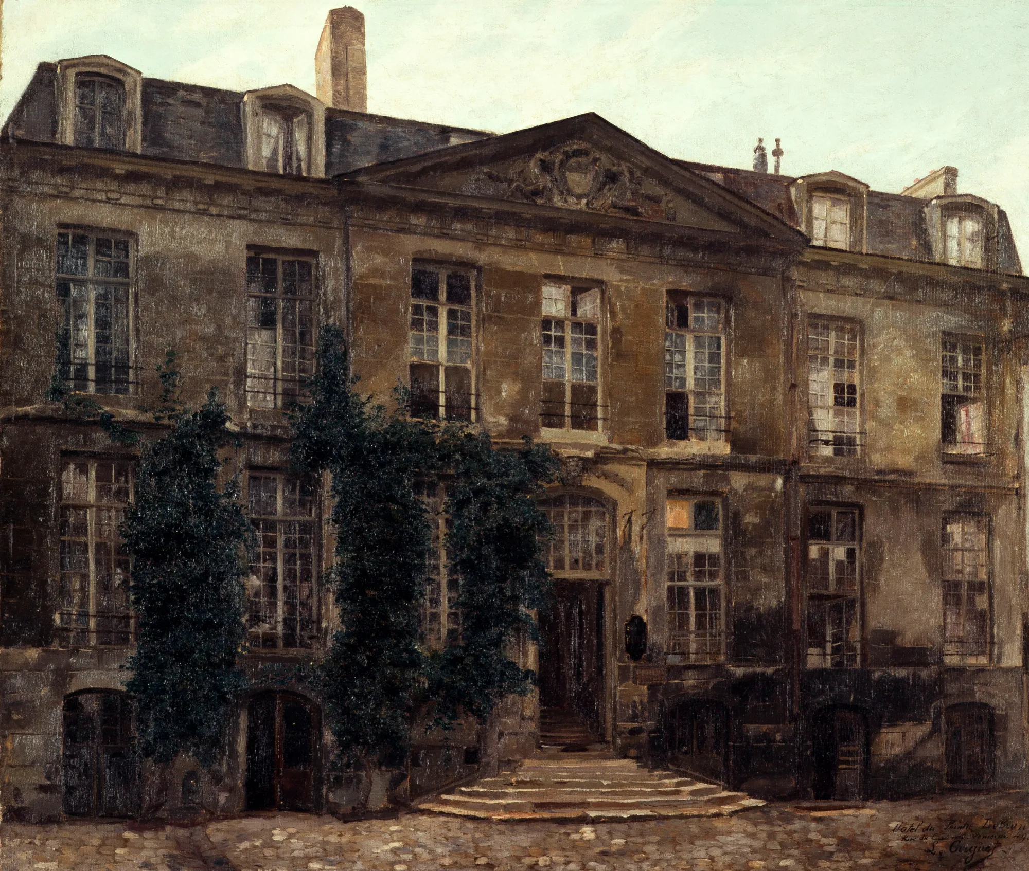 L'Hôtel Le Brun, rue du Cardinal-Lemoine