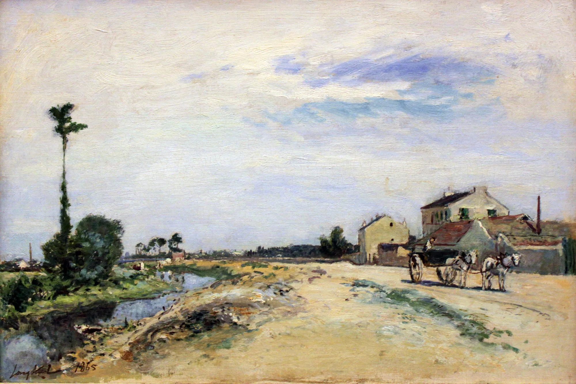 Little Channel at the Seine near Meudon