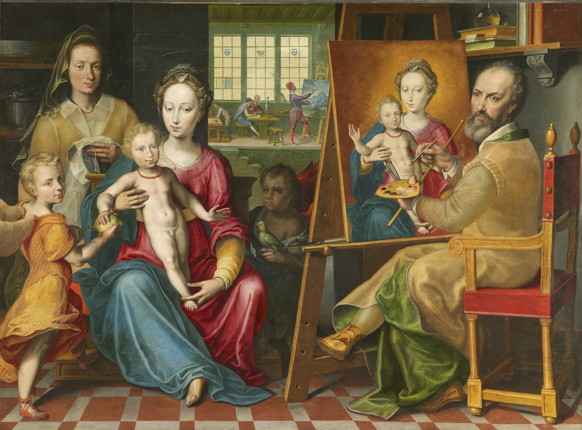 Saint Luke Painting the Virgin