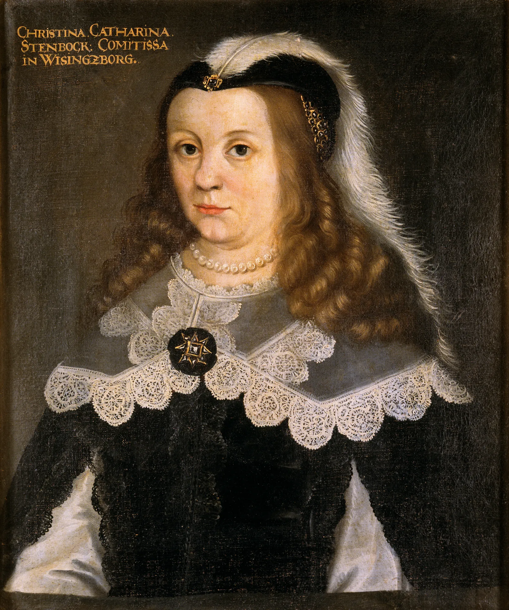 Portrait of Kristina Katarina Stenbock