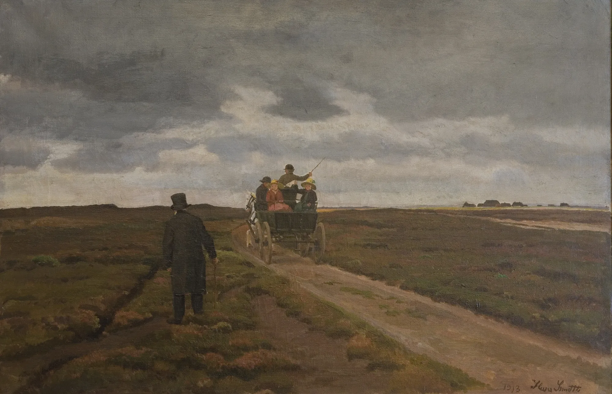 Heath Landscape with a Day Wagon