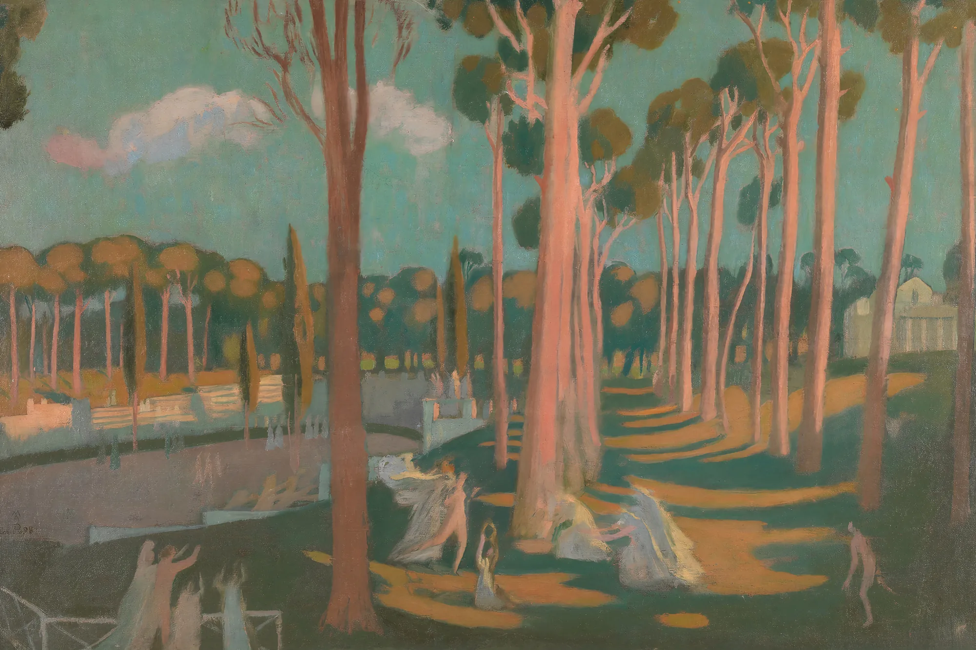 Classical Landscape with Figures