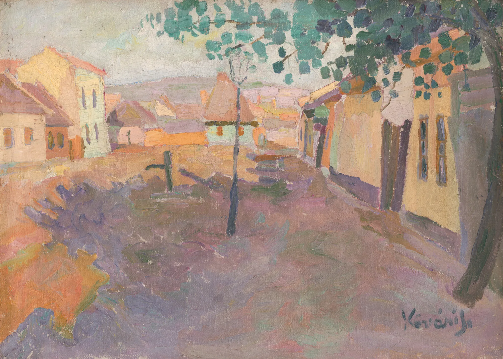 Short Street in Košice