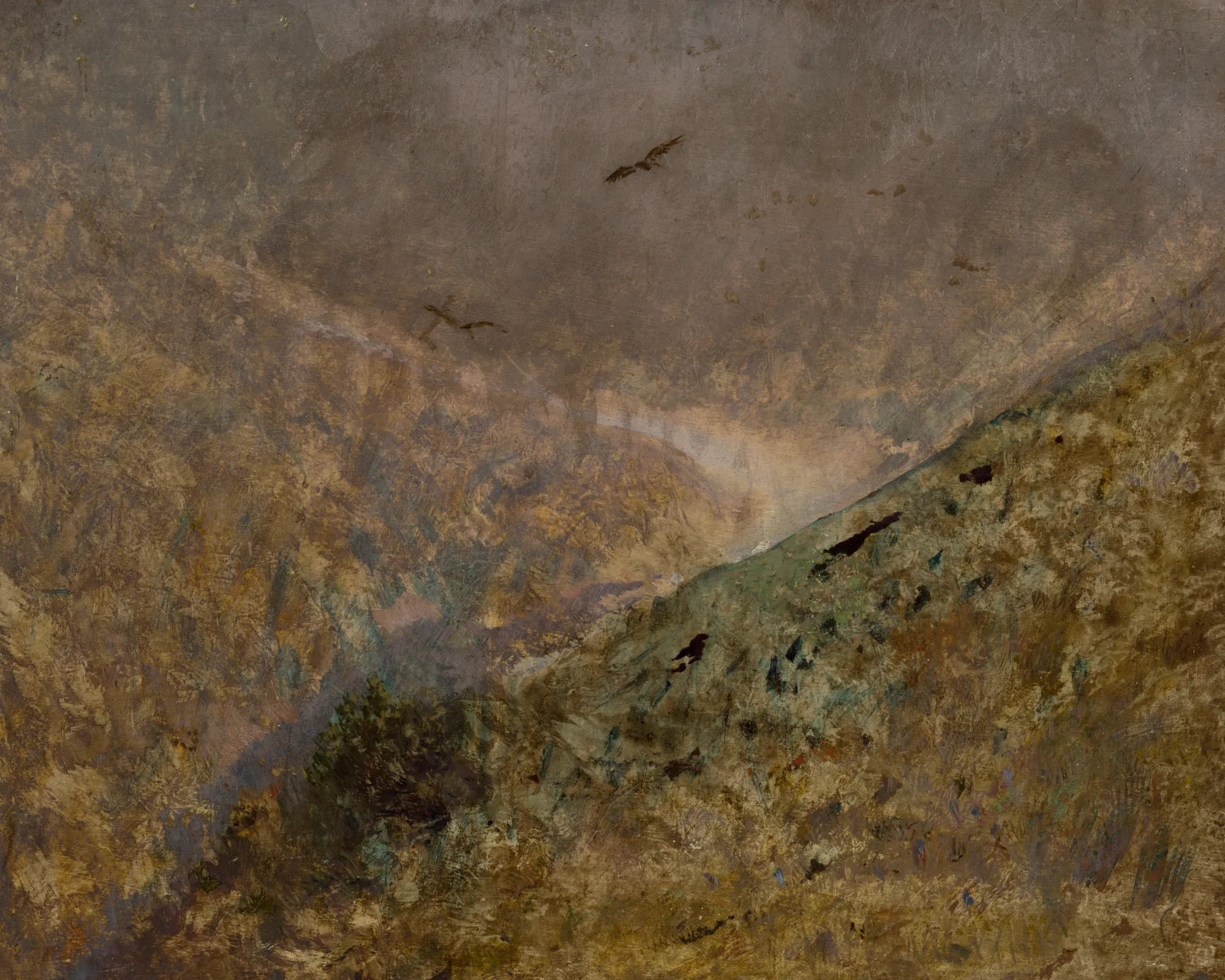 Valley with Birds of Prey