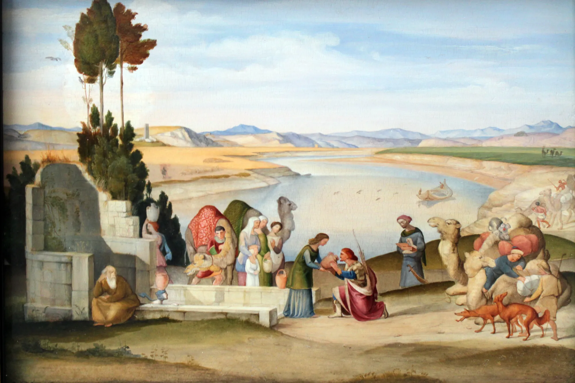 Rebecca and Eleazer at the Well