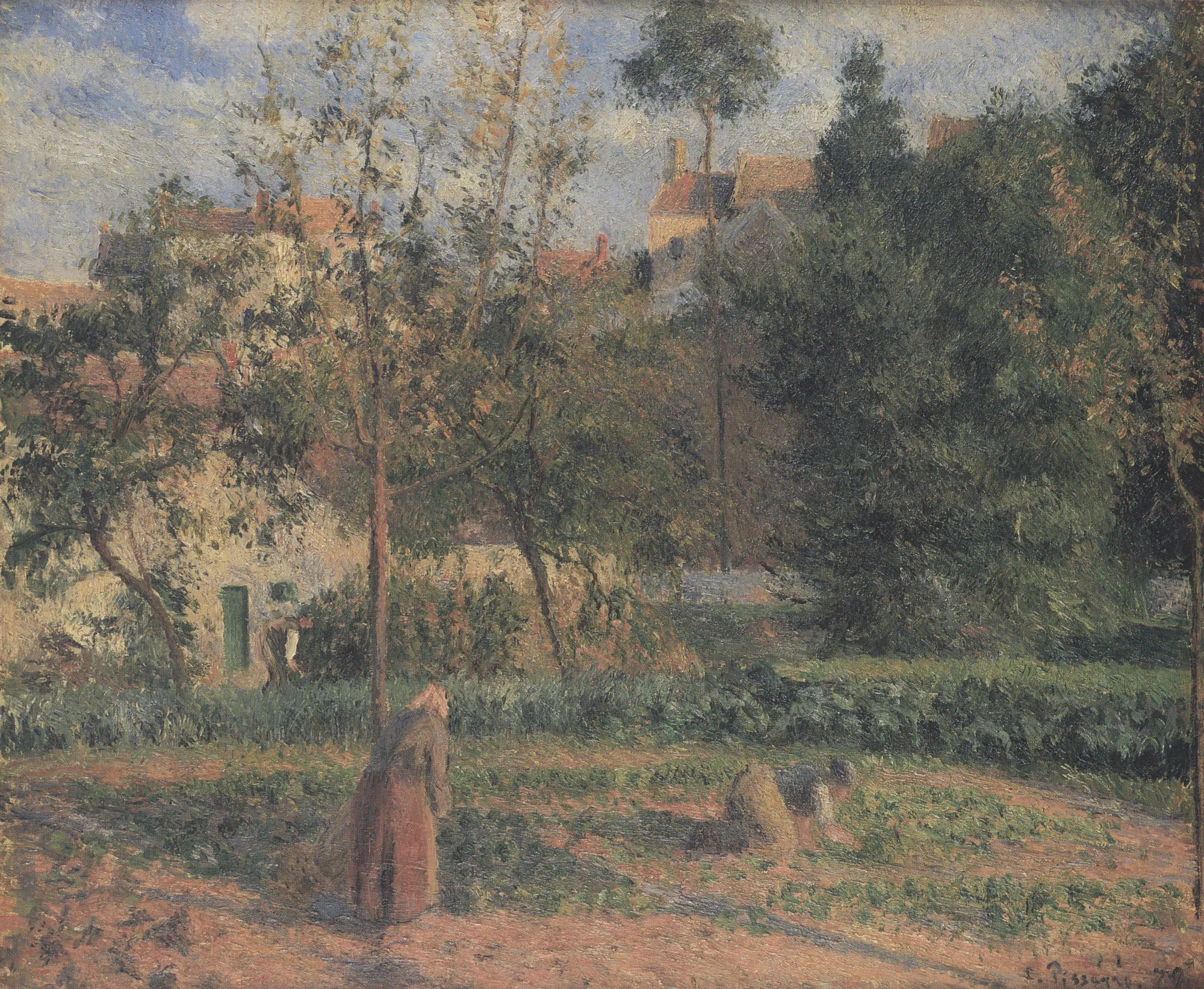 Le Jardin potager à l'Hermitage