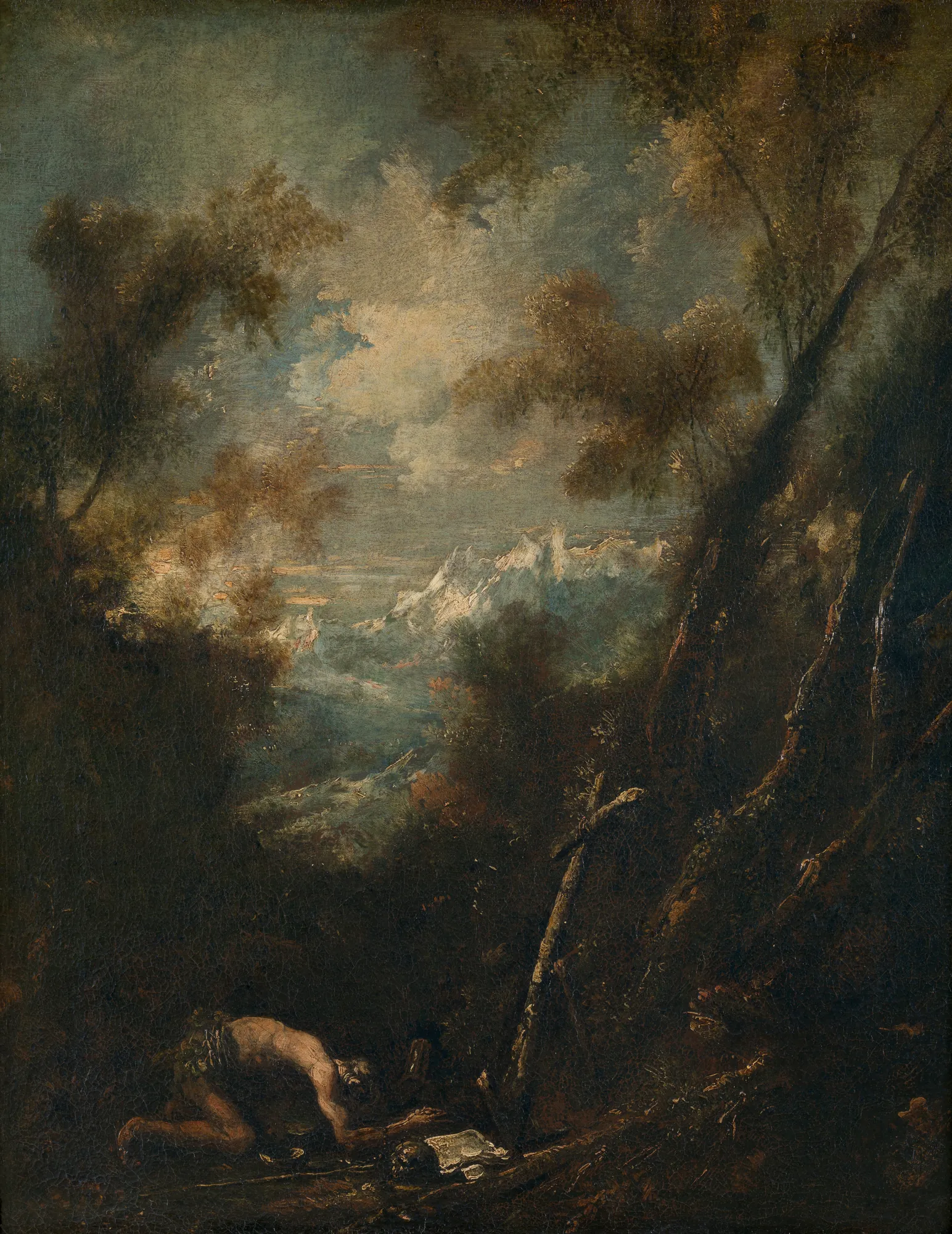 Saint Jerome in a Landscape