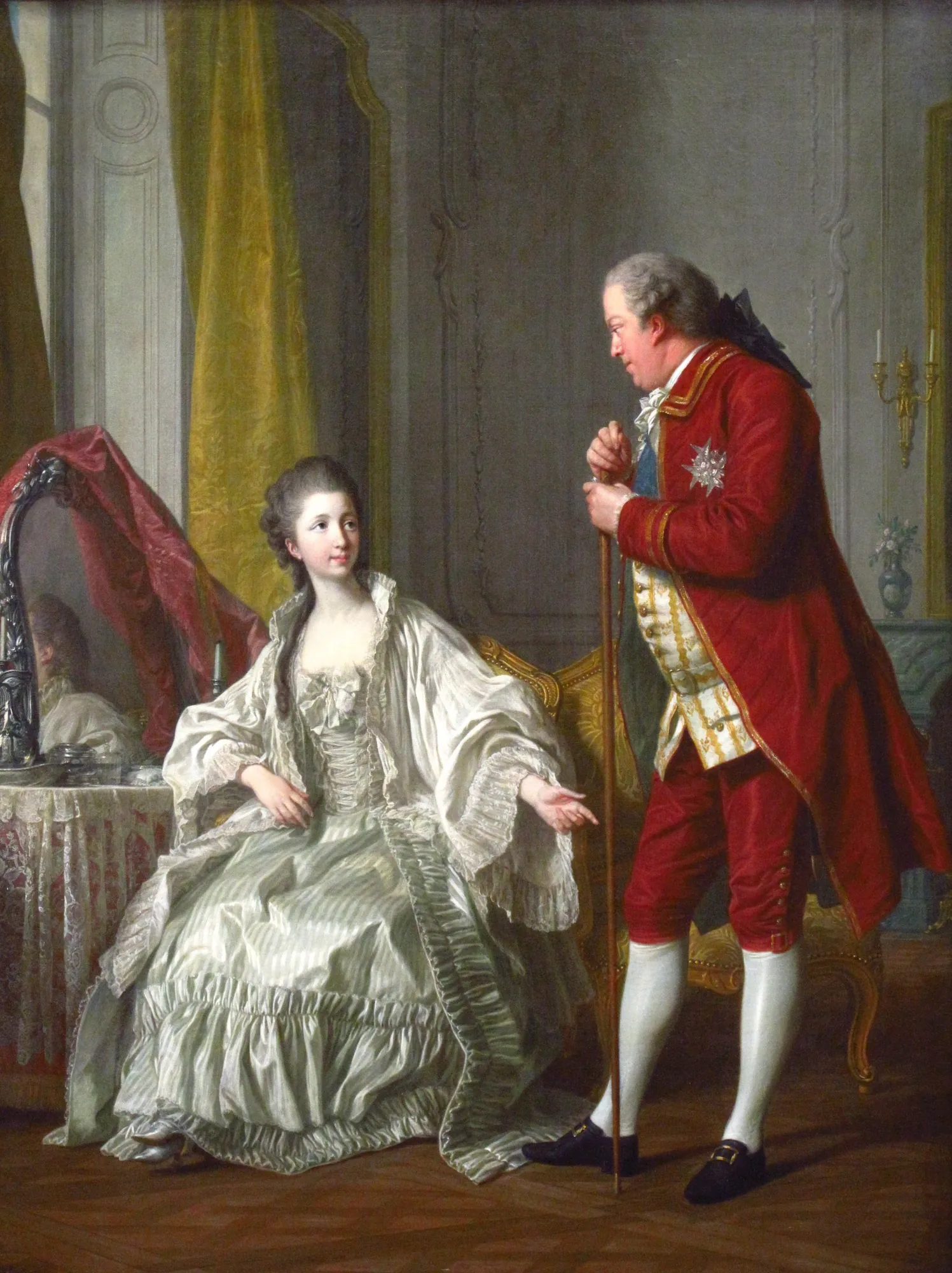 Portrait of the Marquis de Marigny and his Wife
