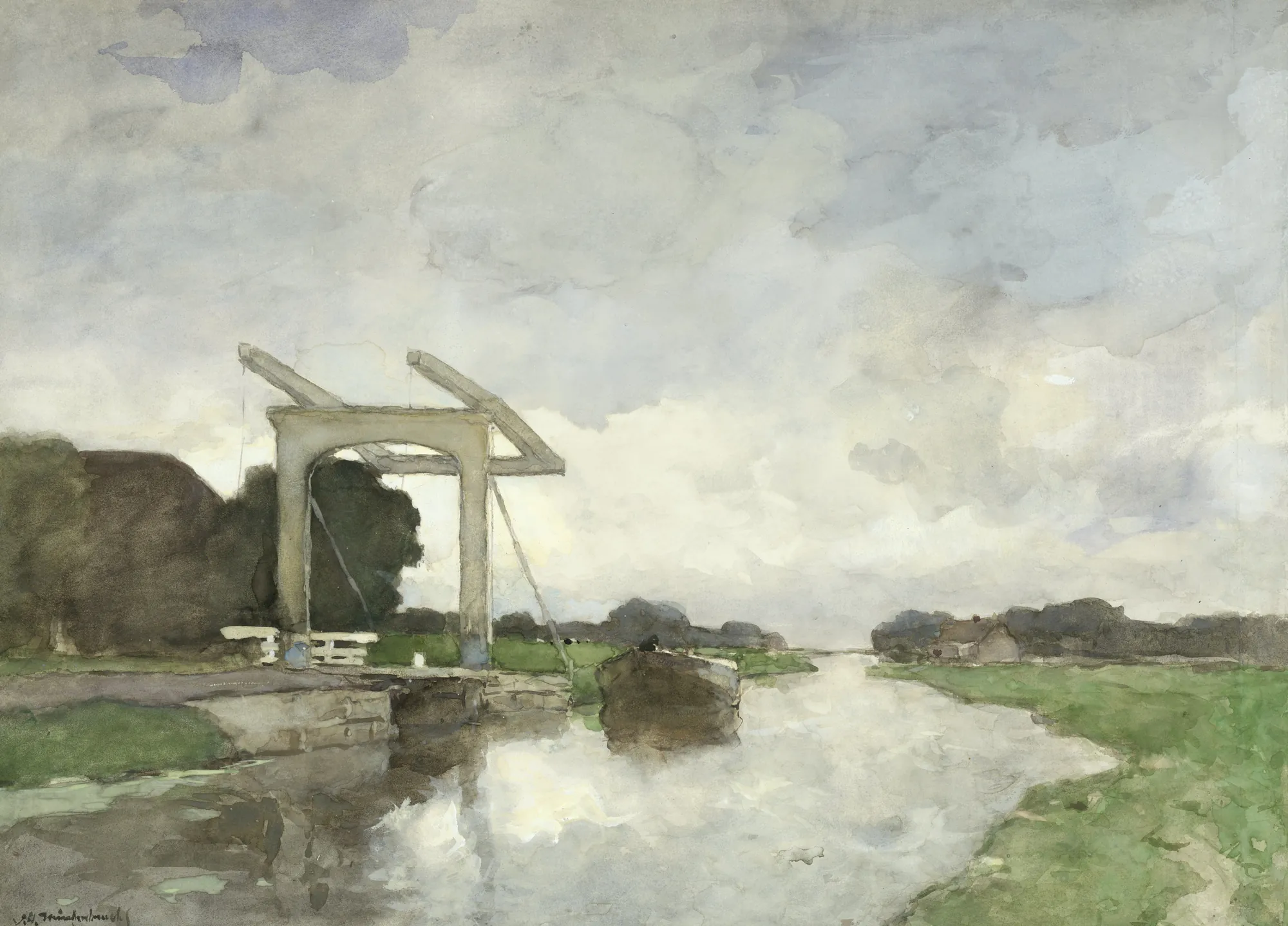 Drawbridge at Noorden