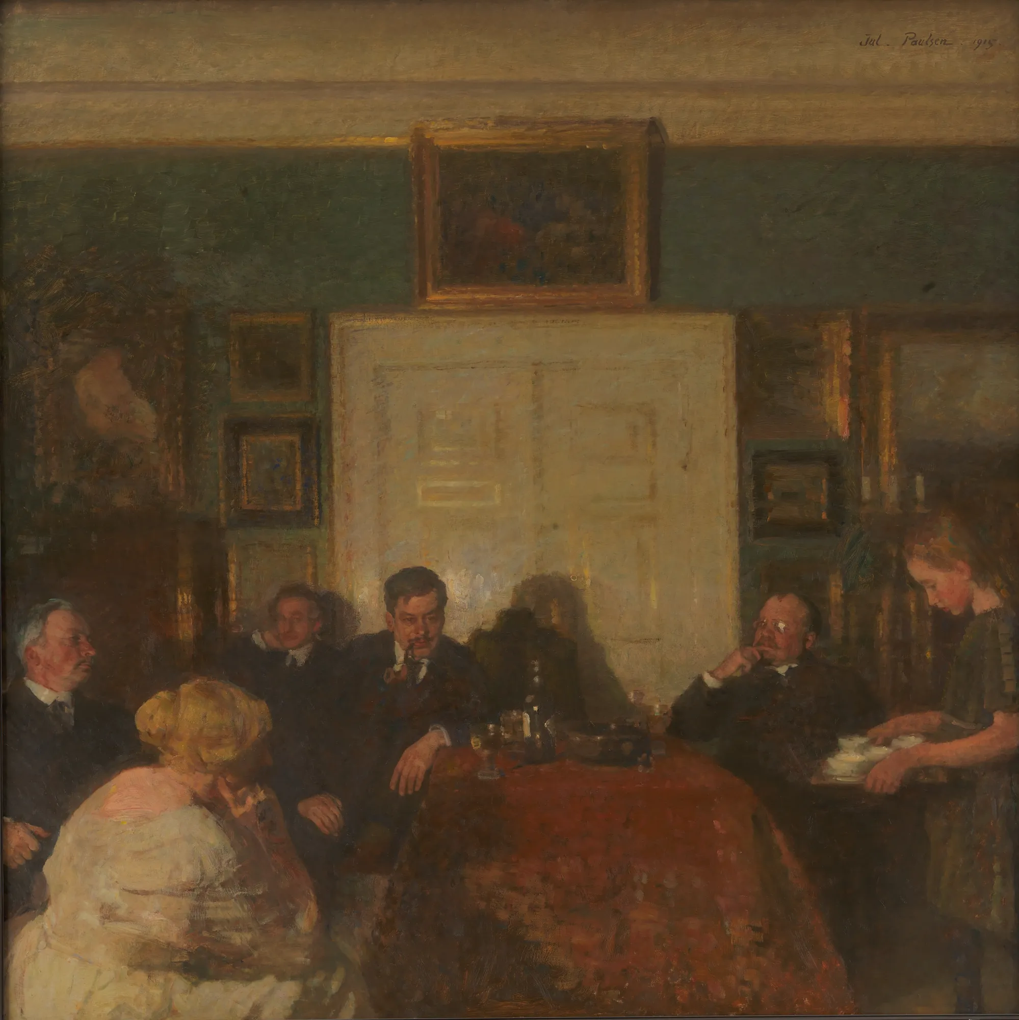 A Party in the Artist's Home