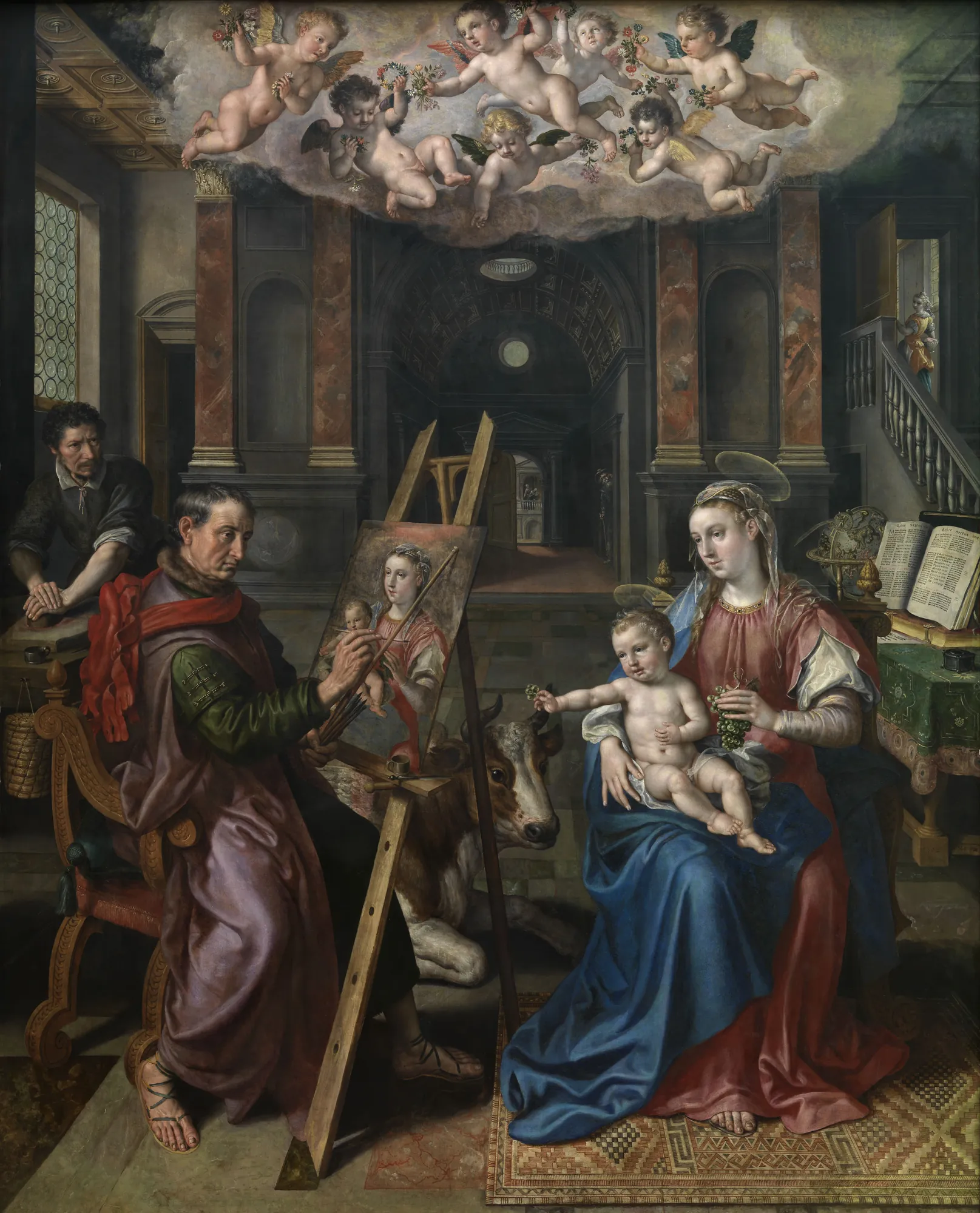 Saint Luke Painting the Madonna
