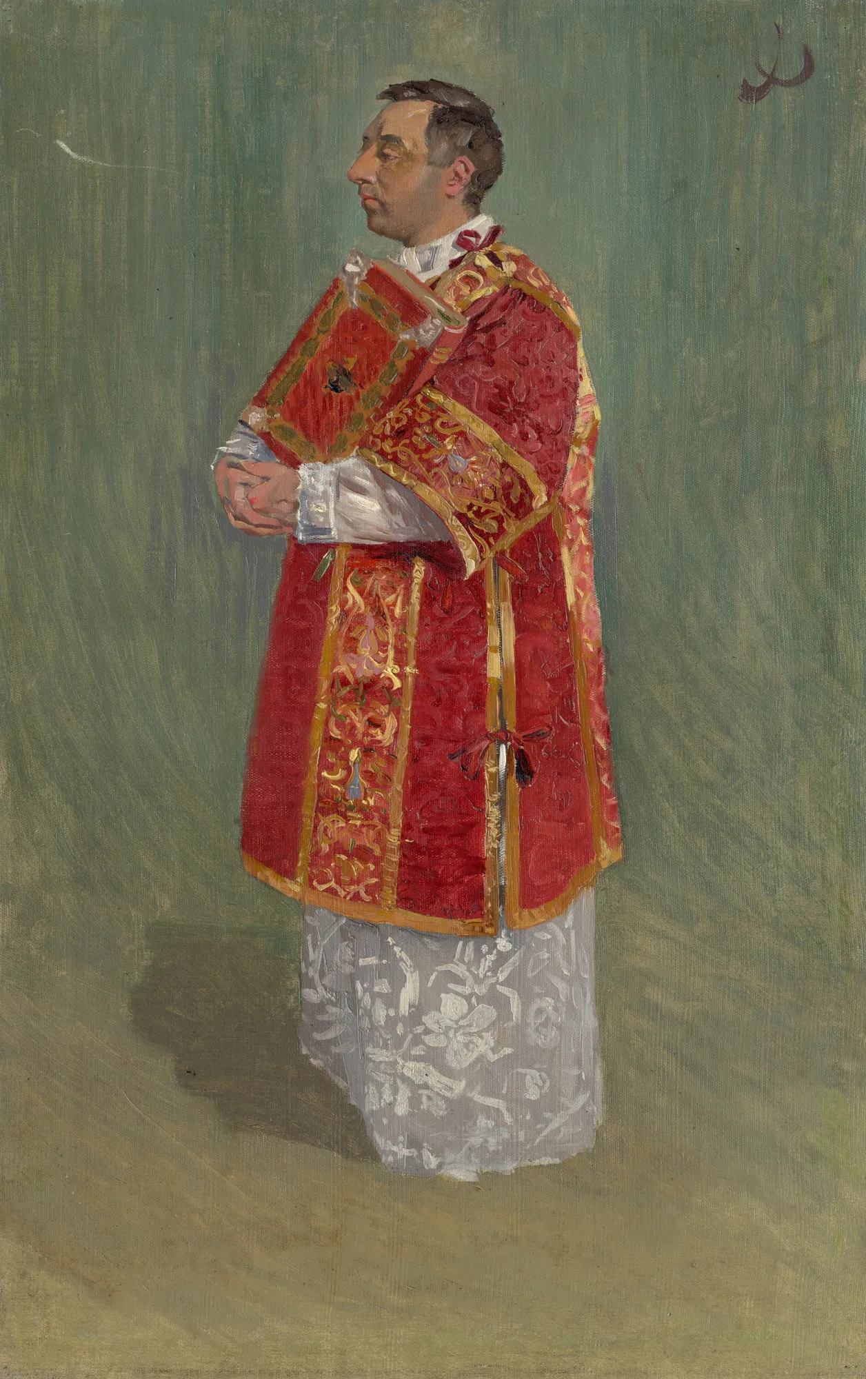 Figure of a Clergyman